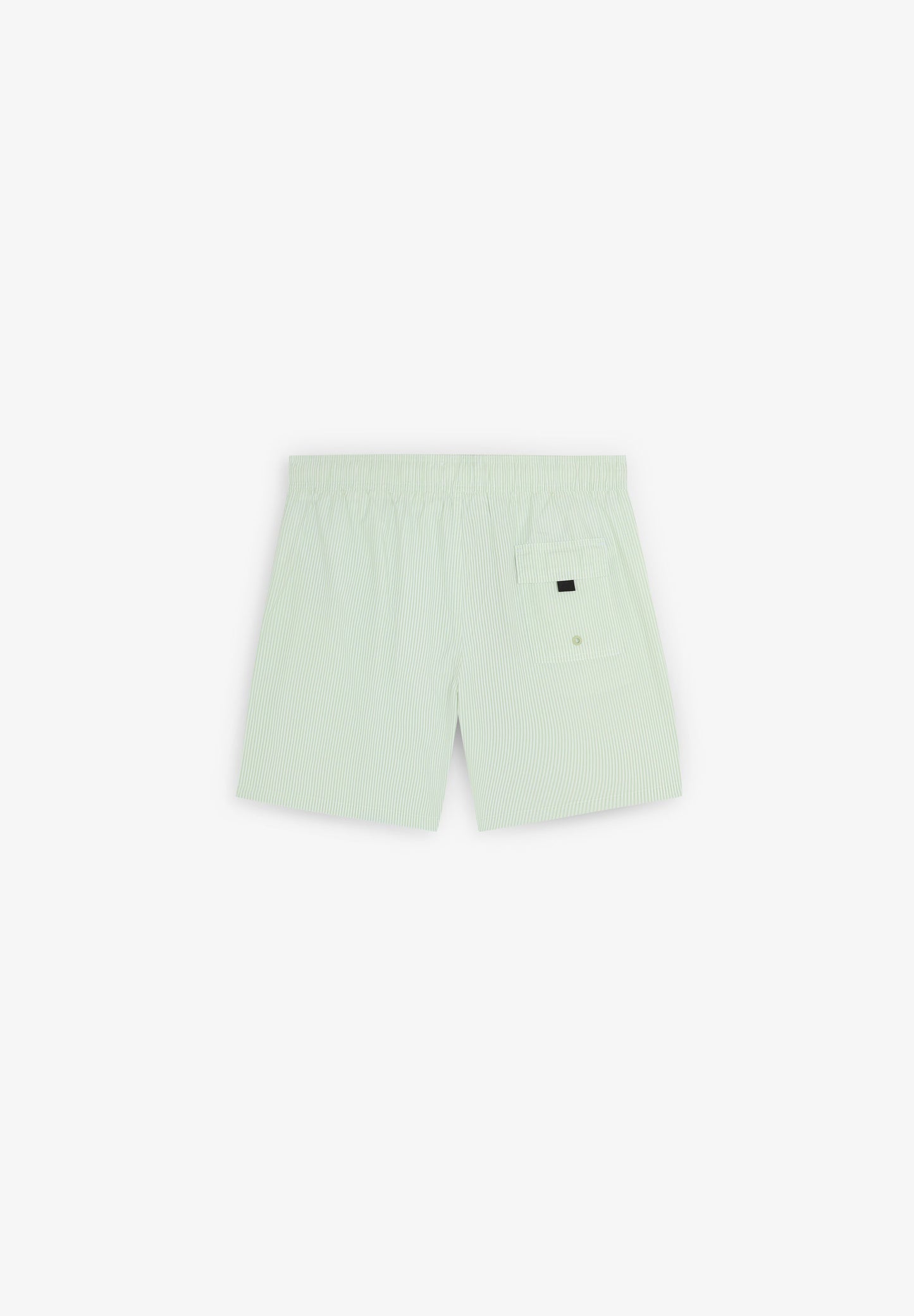 STRIPE PRINT SWIMMING TRUNKS