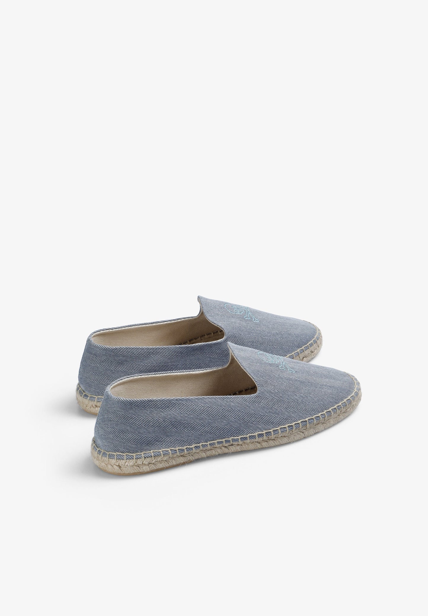 KNIT CANVAS SHOES WITH SKULL