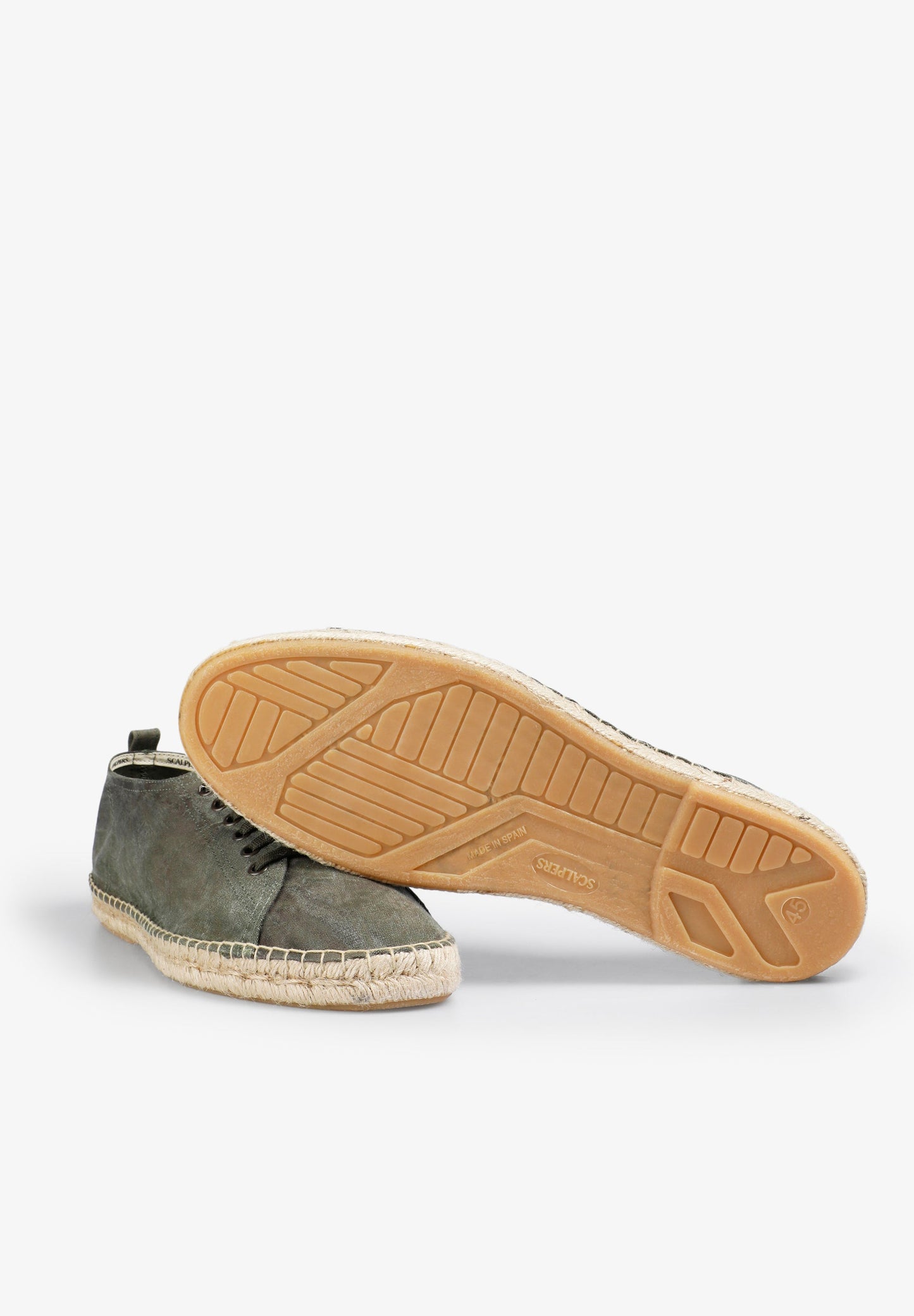 KNIT LACE-UP ESPADRILLES