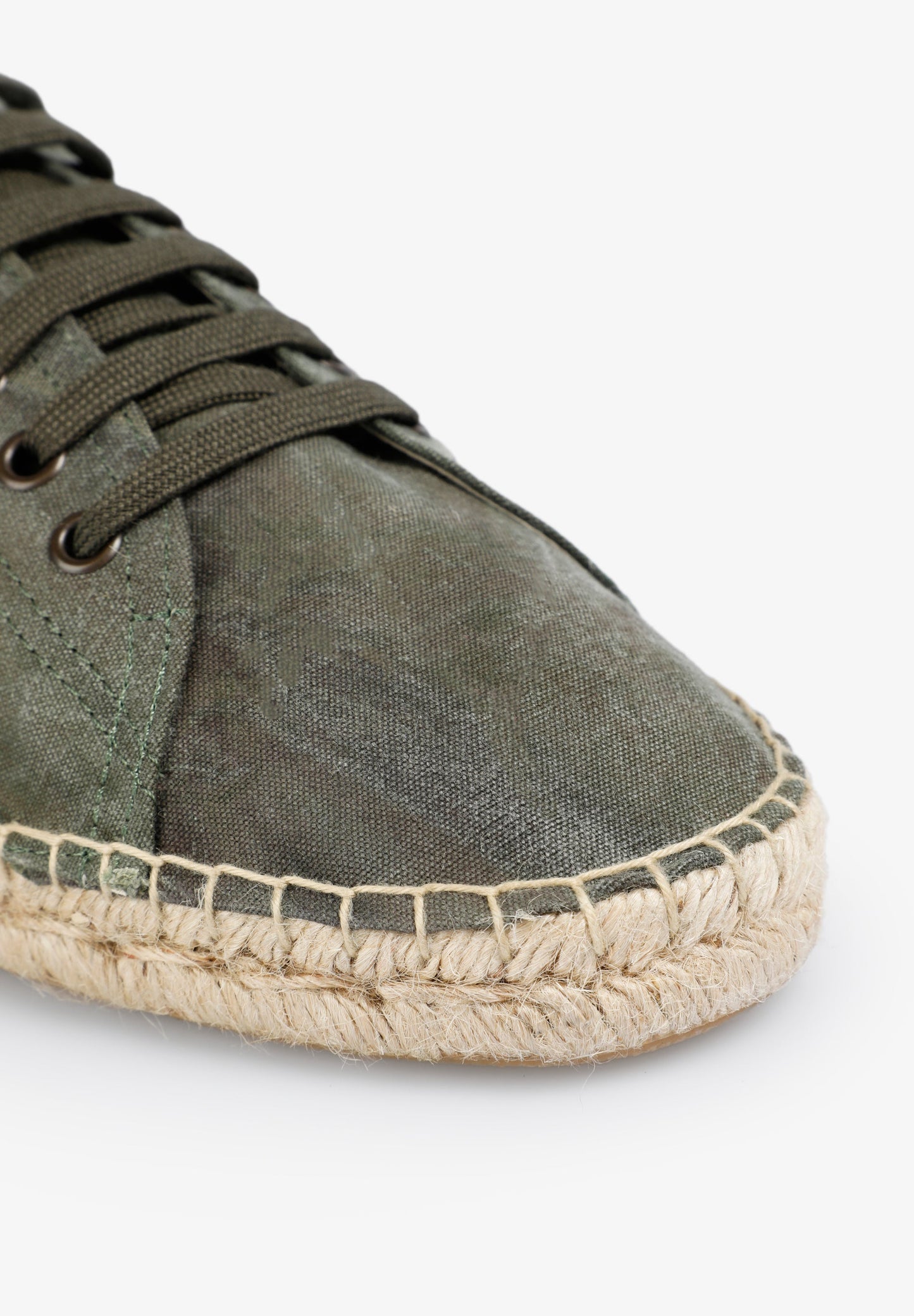 KNIT LACE-UP ESPADRILLES