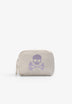 GLITTER MONOGRAM TOILETRY BAG