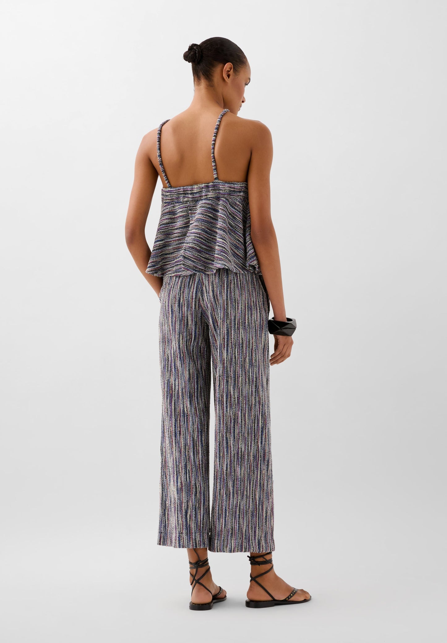 WIDE KNIT TROUSERS