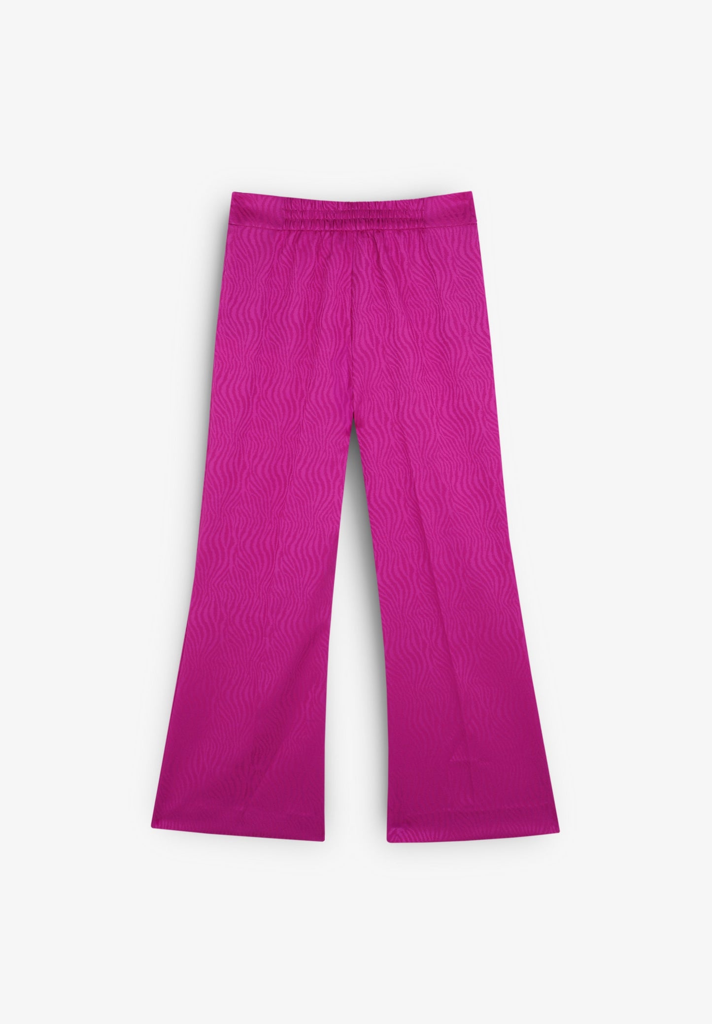 SATIN JACQUARD TROUSERS