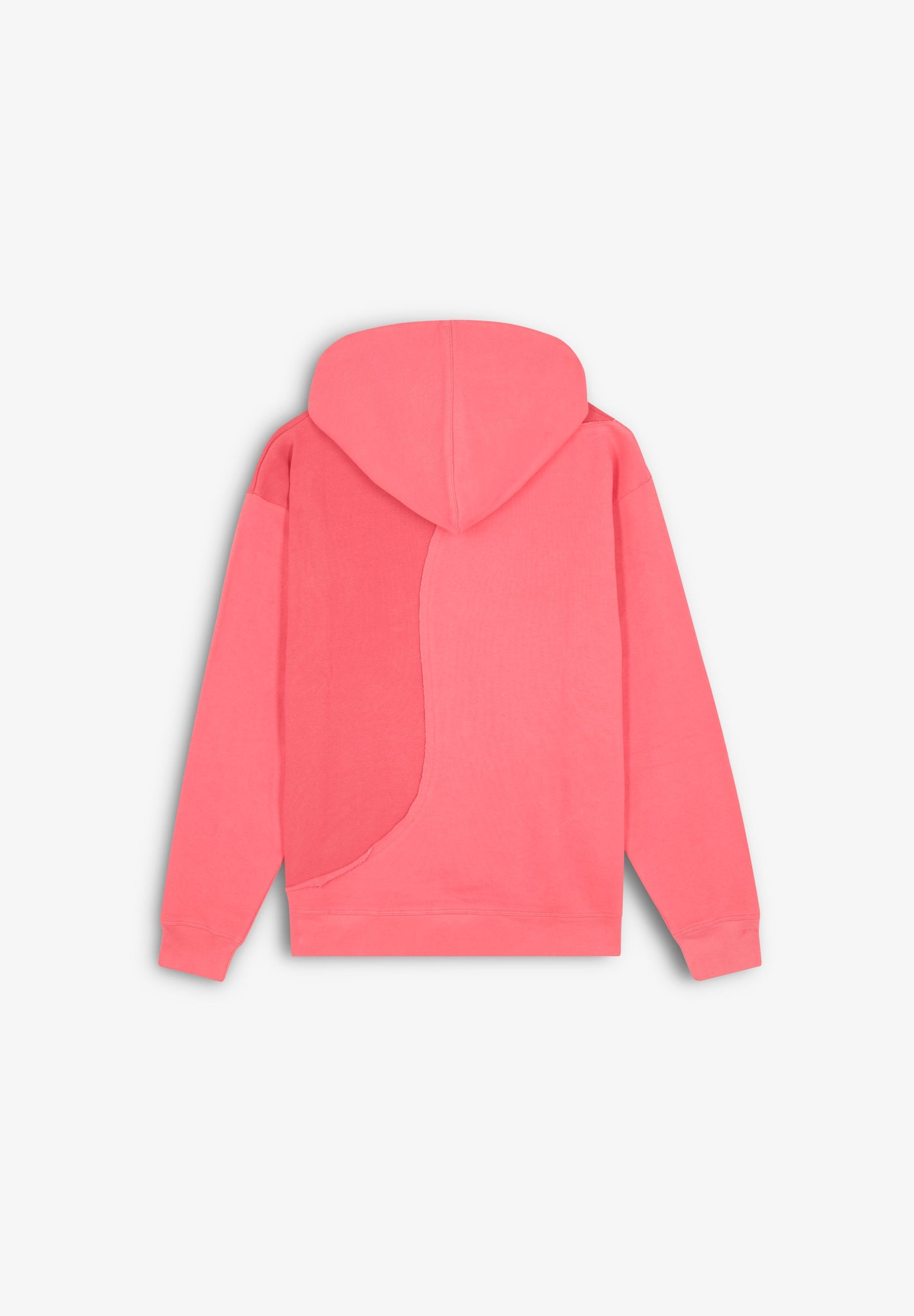 TWO-TONE WAVED HOODIE