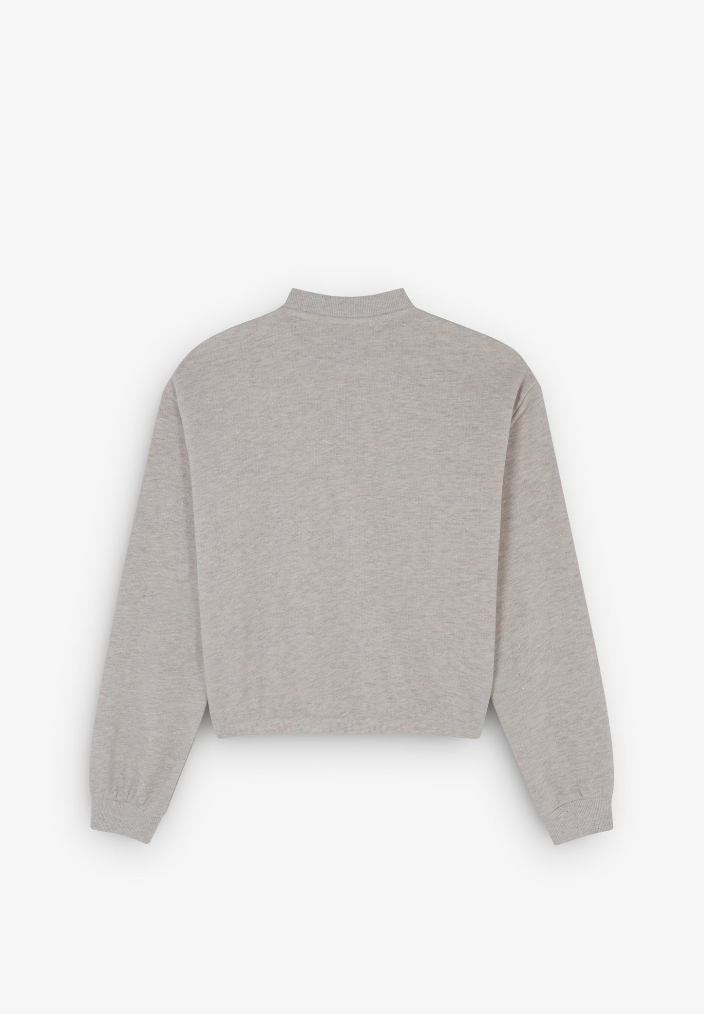 HIGH COLLAR LOGO SWEATSHIRT
