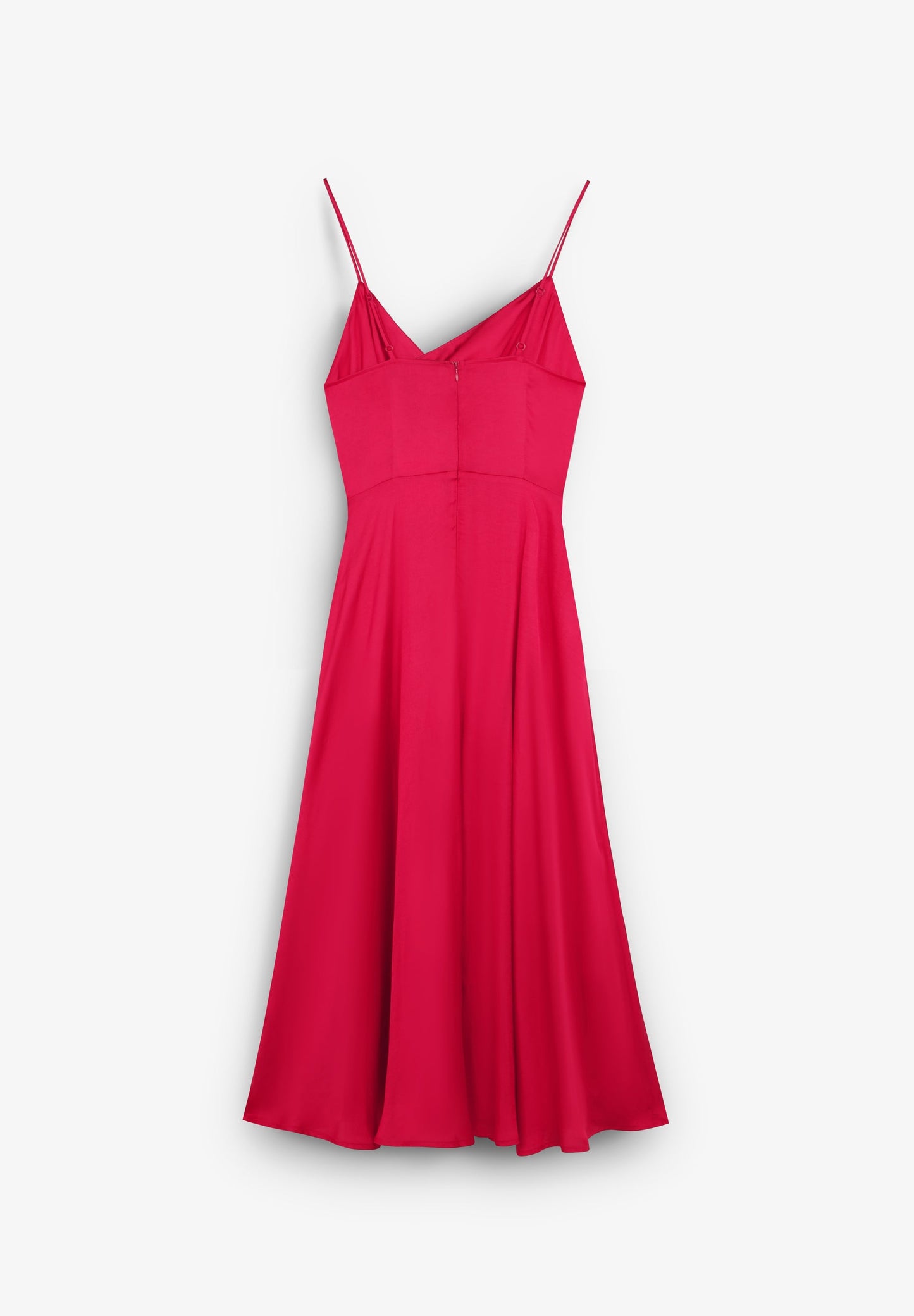 ASYMMETRIC NECKLINE DRESS