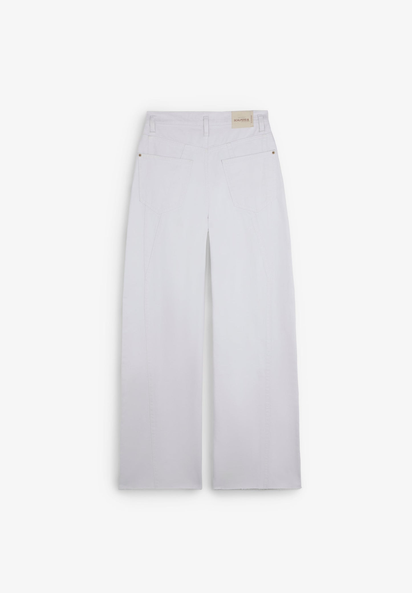 HIGH WAIST JEANS WITH SEAM DETAIL