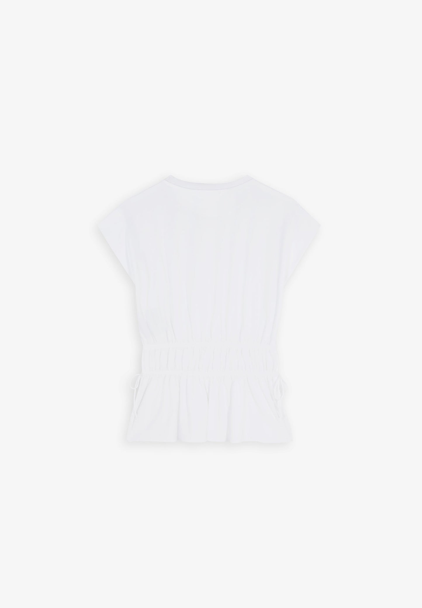 T-SHIRT WITH RUCHED WAIST