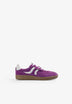 TWO-TONE LEATHER SNEAKERS