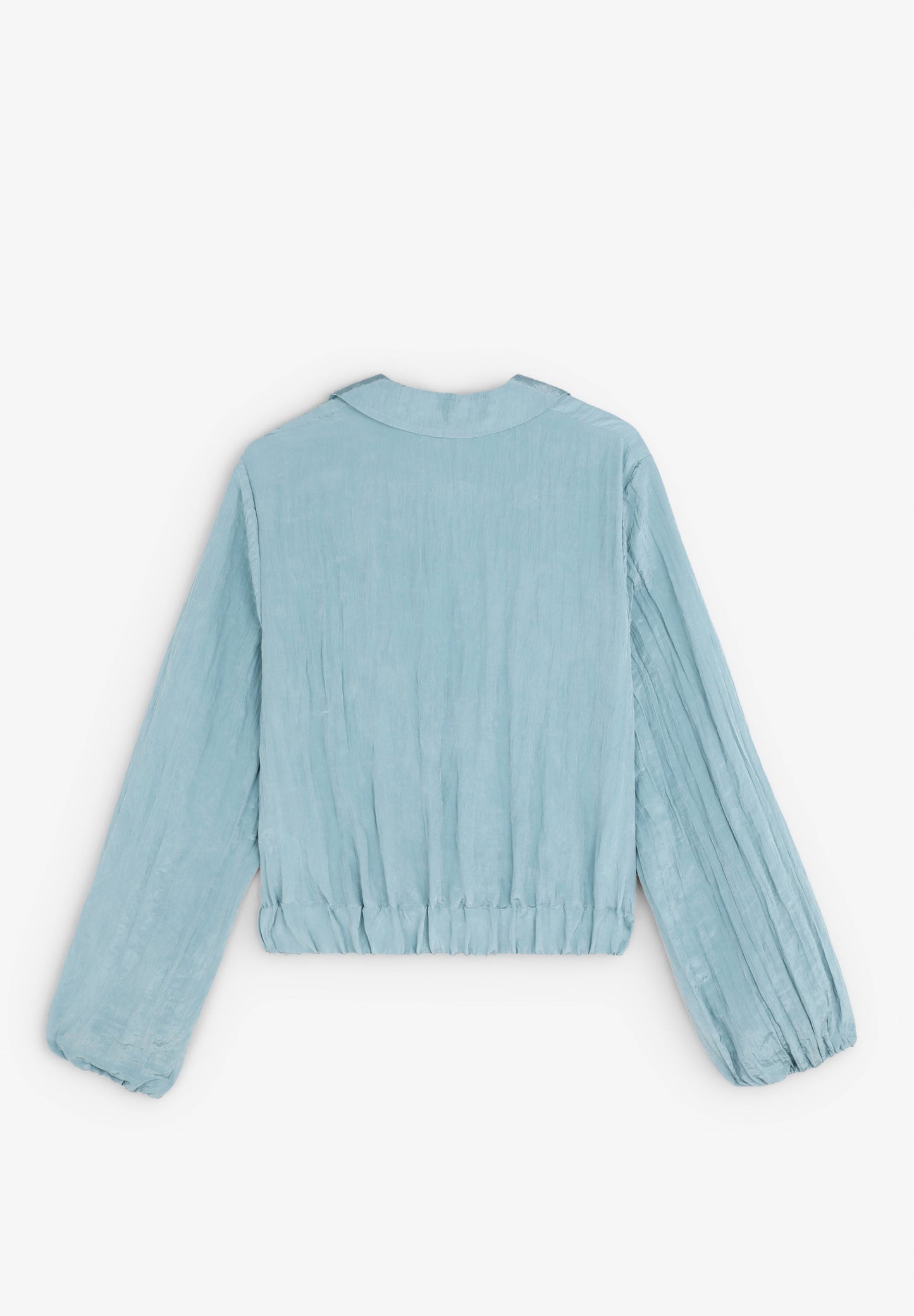 FLOWING TEXTURED BLOUSE