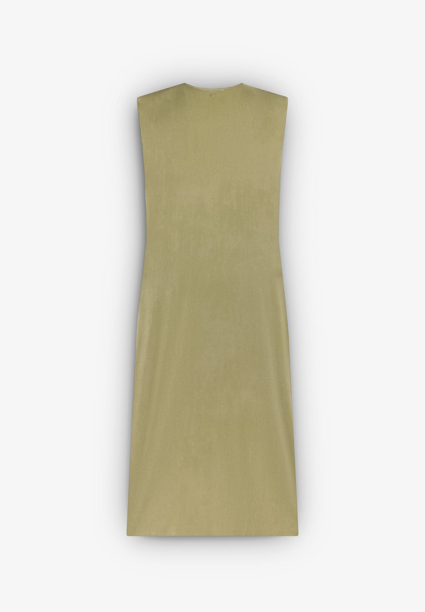 CUPRO DRESS WITH WAIST DETAIL