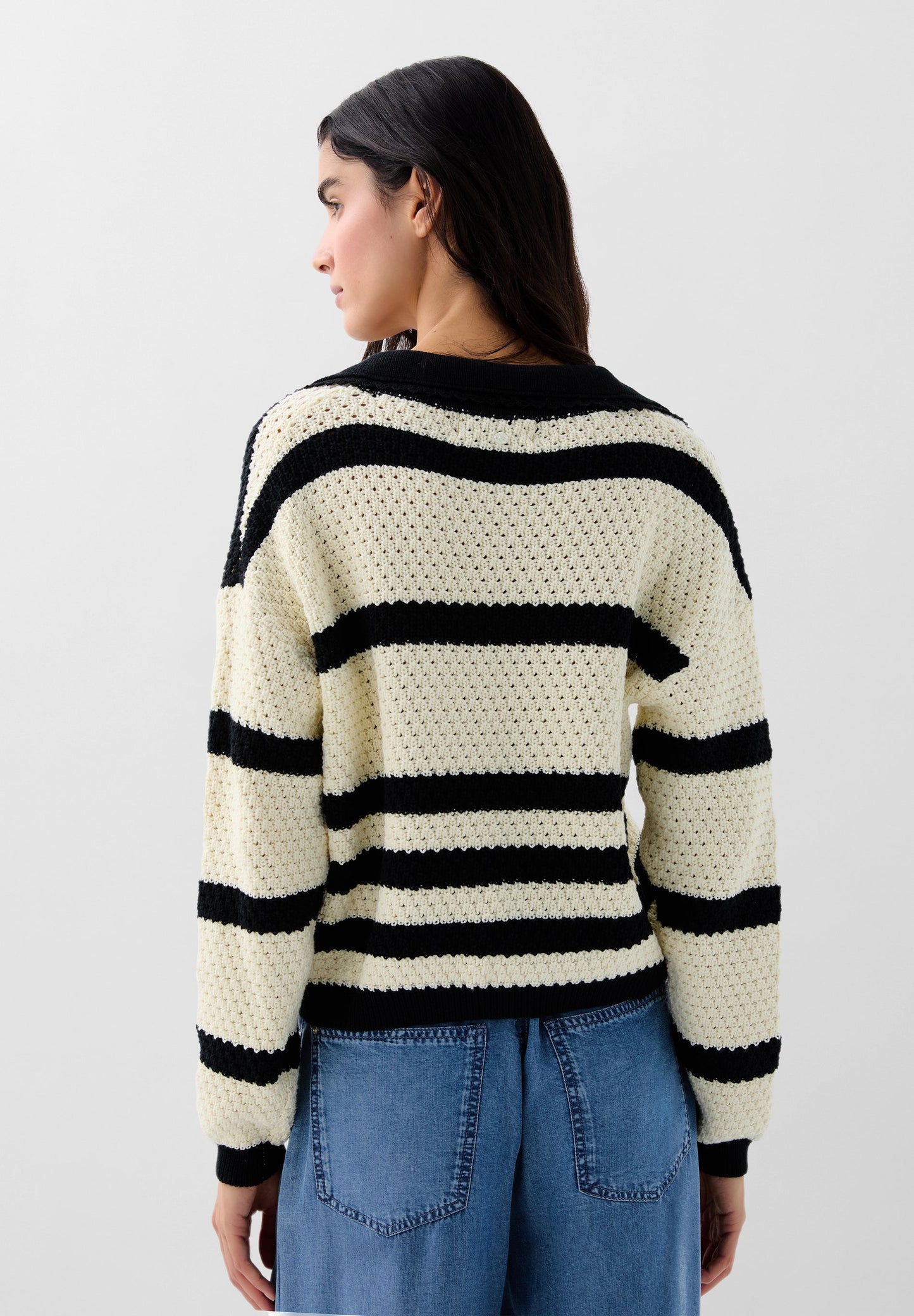 SCPOLO CROCHET JUMPER