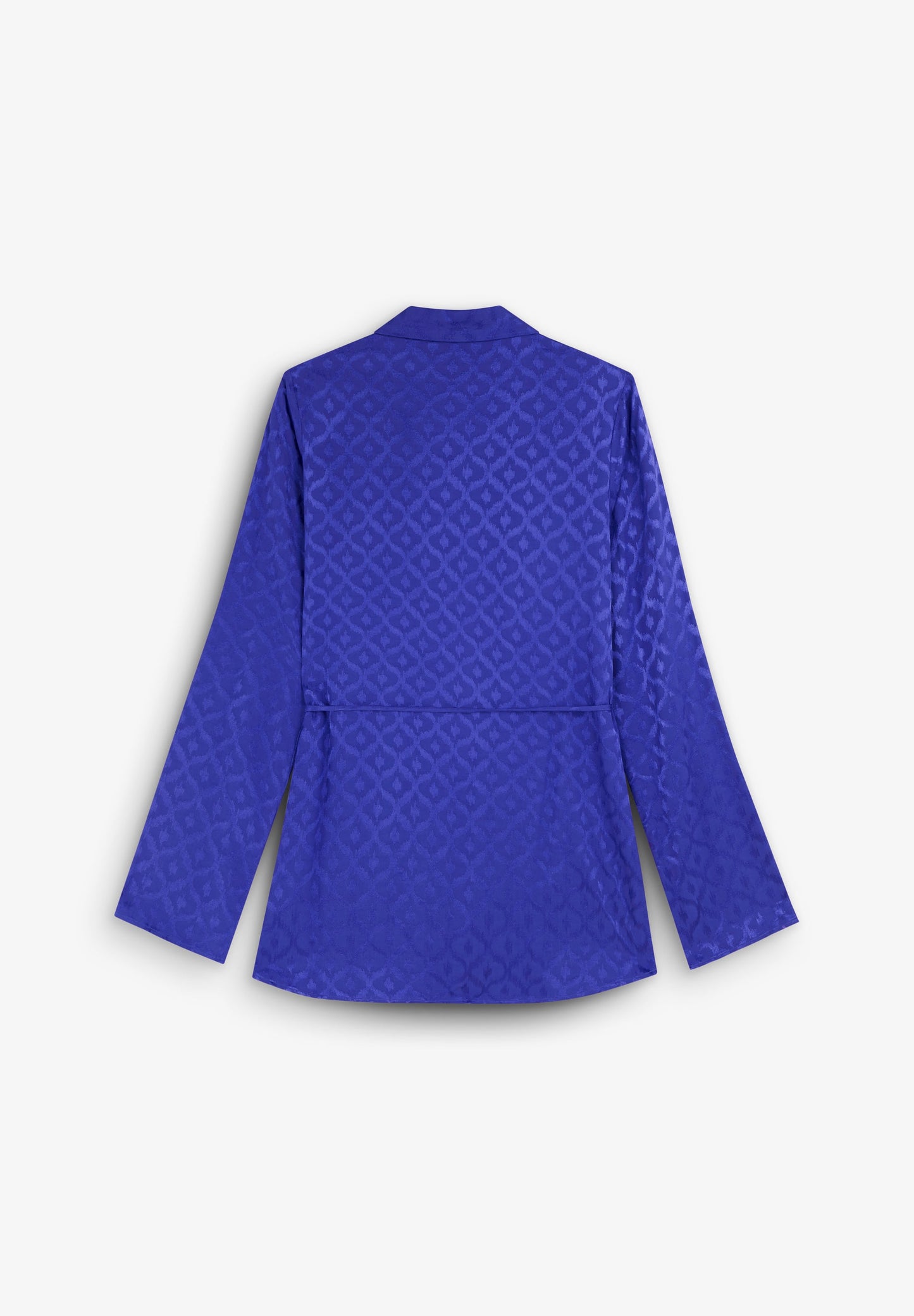 TIE WAIST JACQUARD KAFTAN