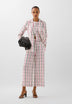 LINEN GINGHAM TROUSERS