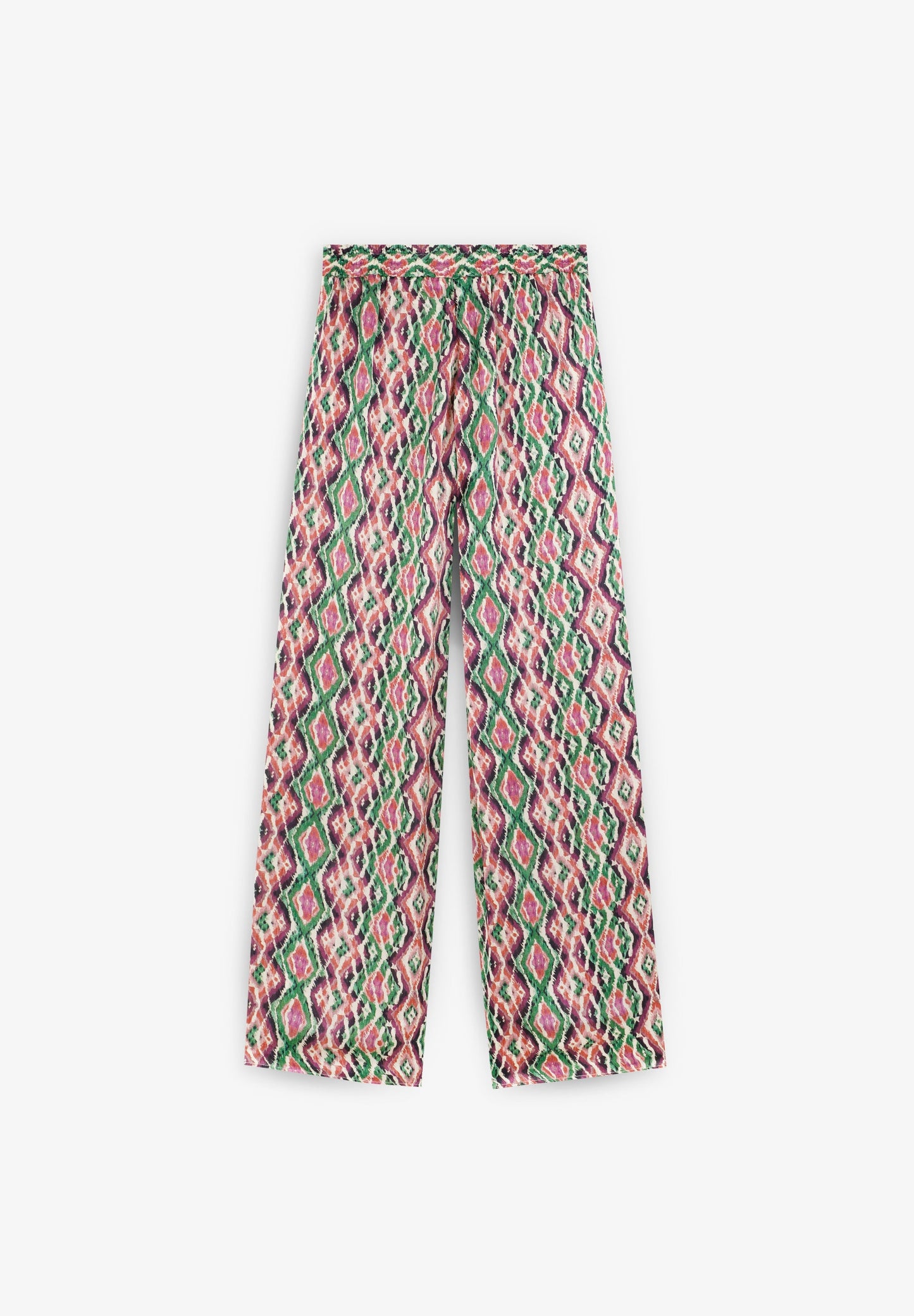 SC DIAMOND PRINT TROUSERS