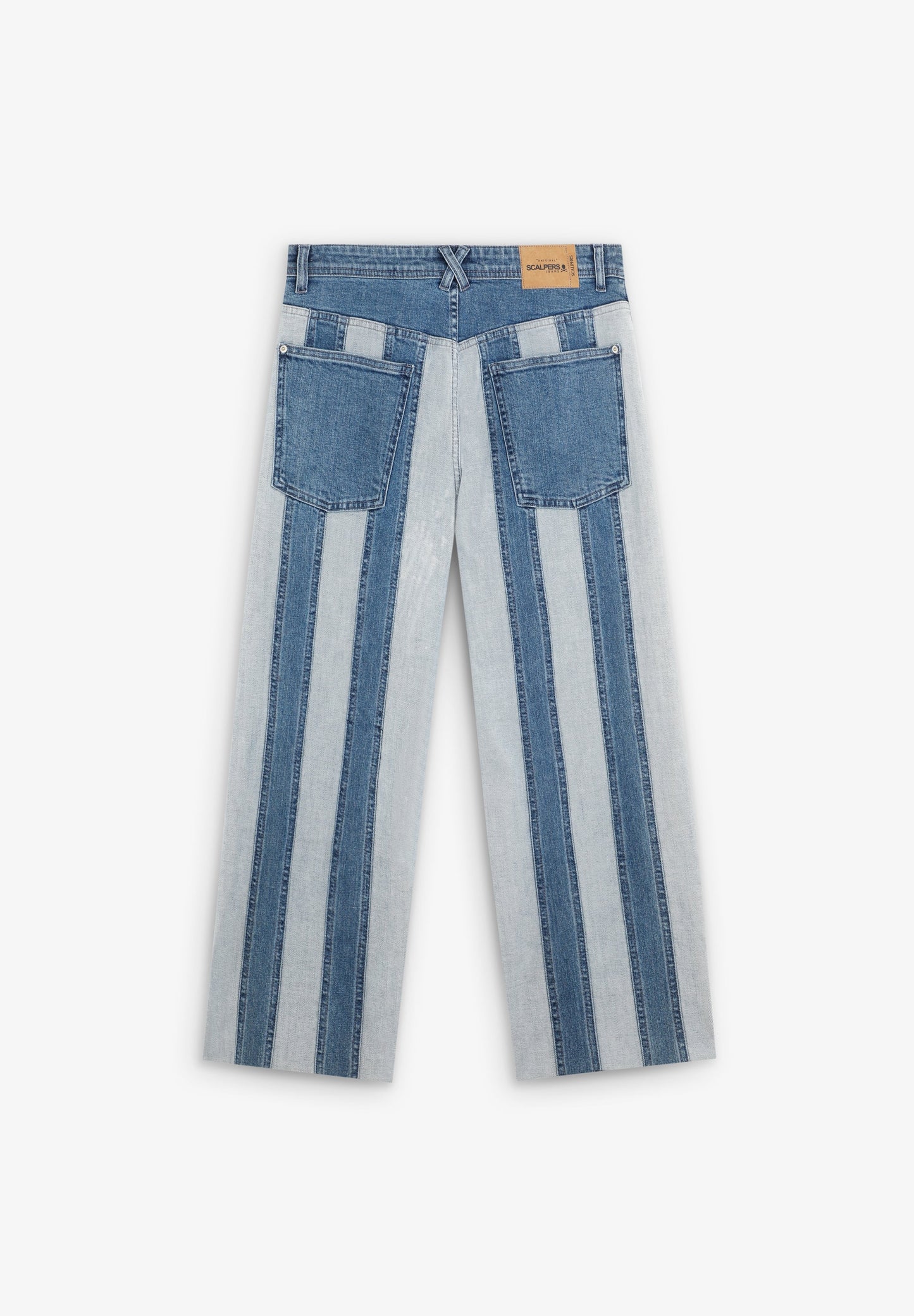 CONTRAST STRIPED JEANS