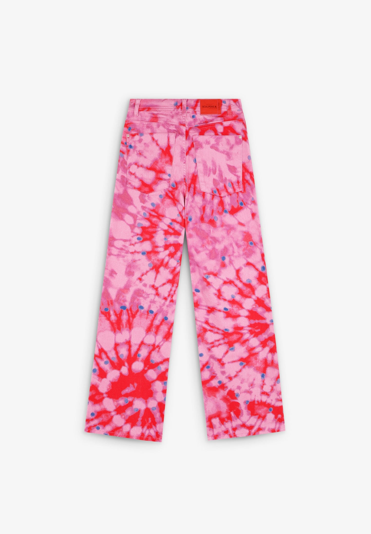SC SUMMER PRINT DENIM TROUSERS