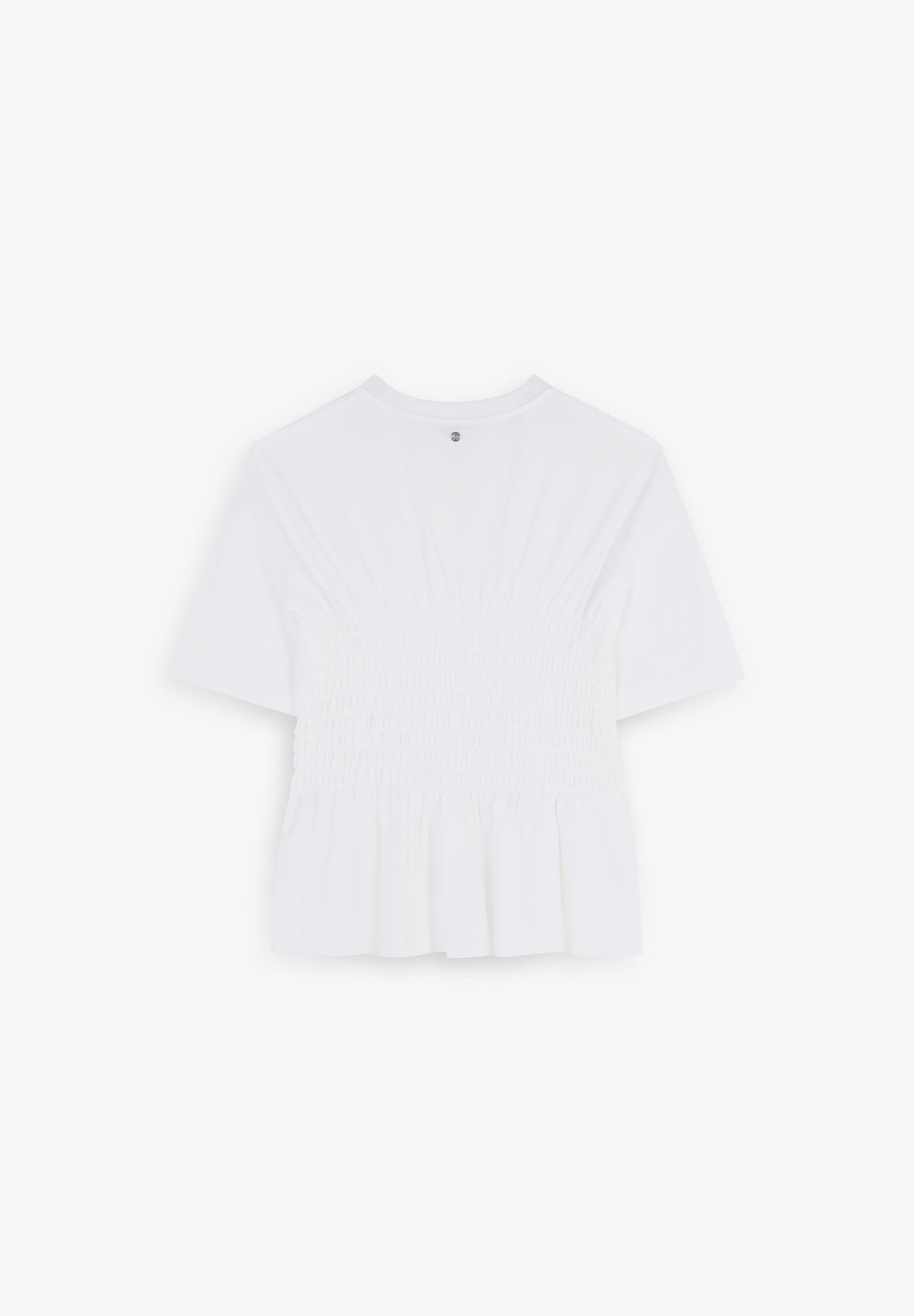 SMOCKED T-SHIRT