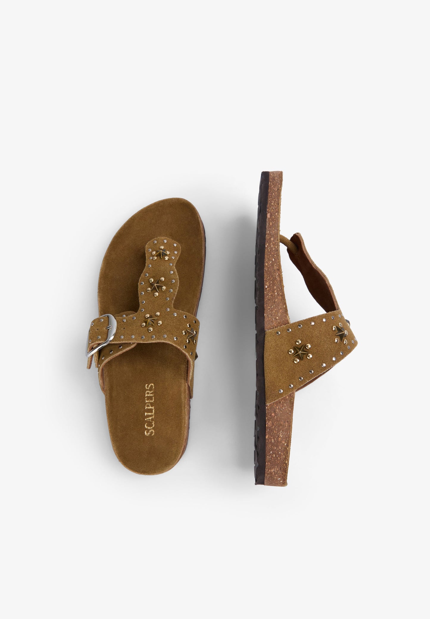 SC BIO T STUDDED SANDALS