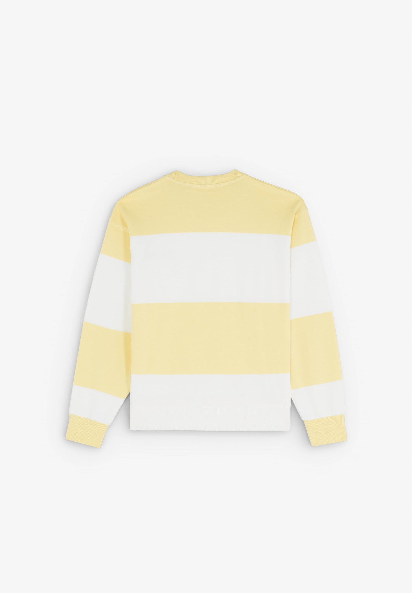 STRIPED SWEATSHIRT WITH EMBROIDERED LOGO