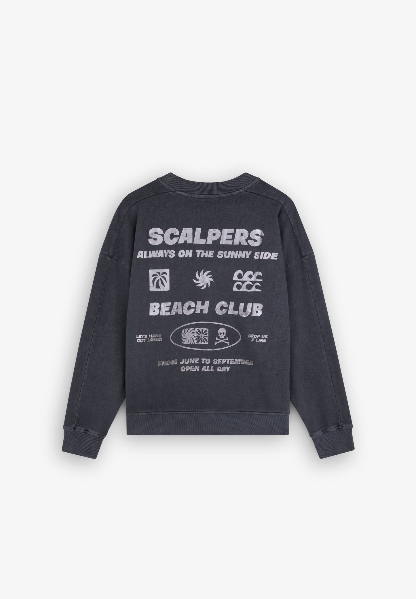 FADED PRINT SWEATSHIRT