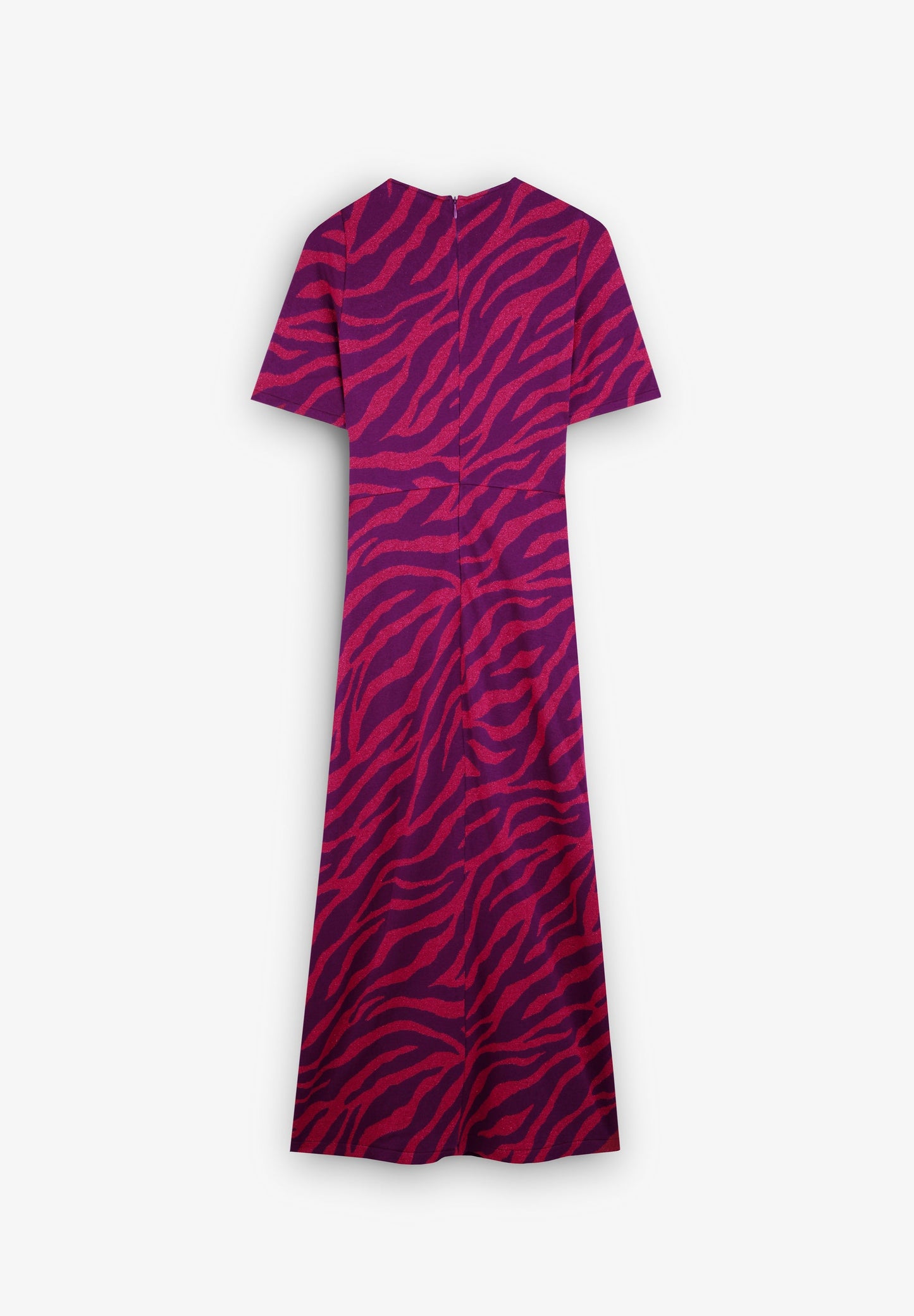 ANIMAL PRINT DRESS WITH SLITS