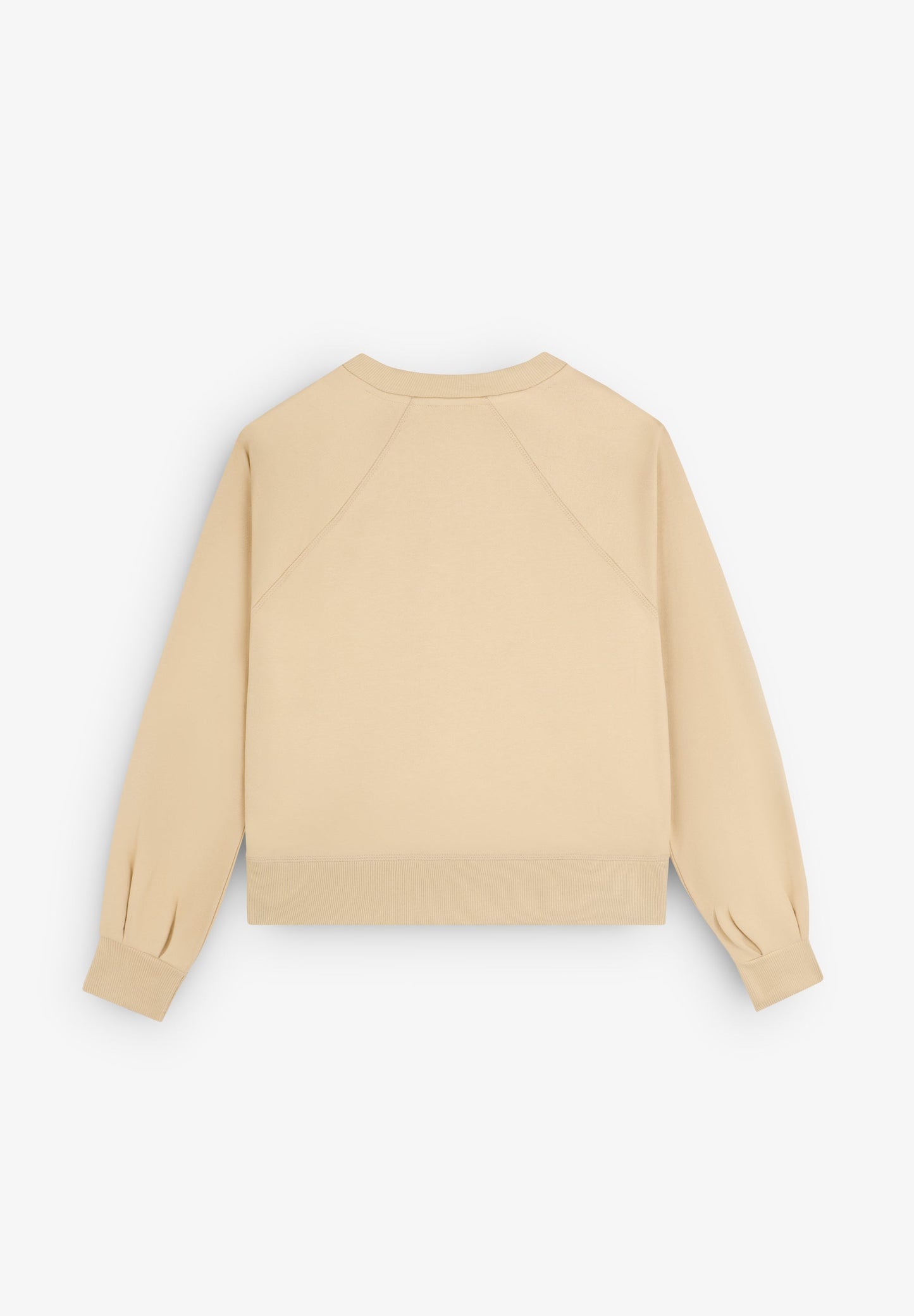 BASIC V-NECK SWEATSHIRT