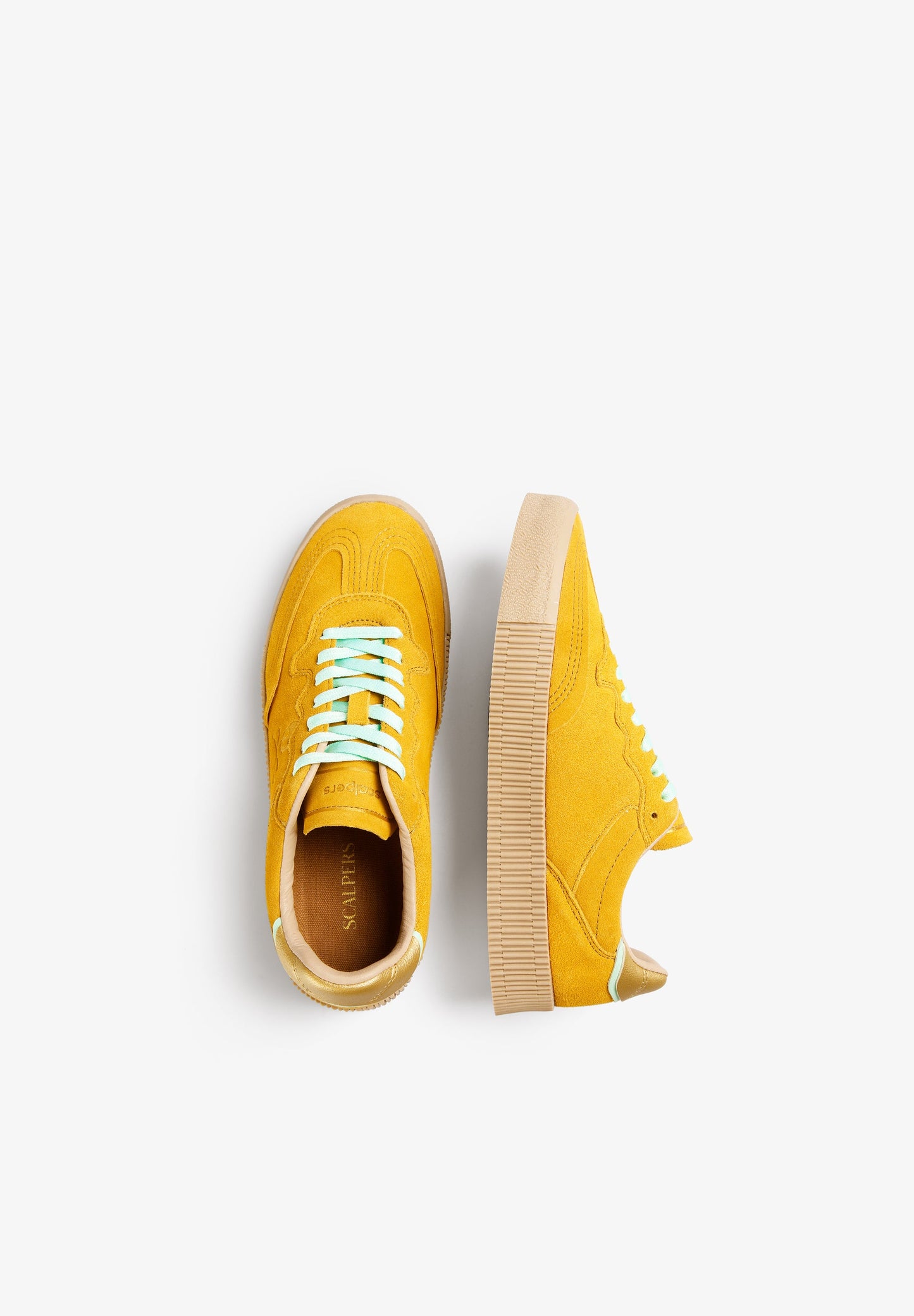 PLATFORM SUEDE SNEAKERS