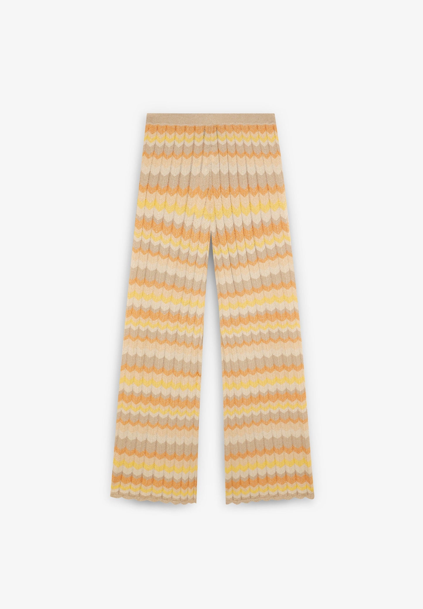LUREX KNIT TROUSERS