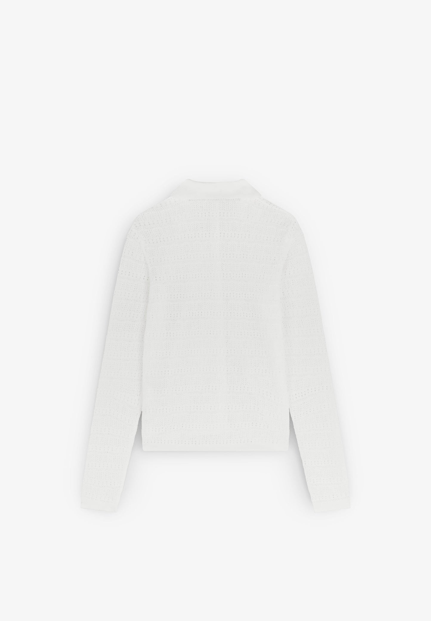 CROCHET LINEN CARDIGAN