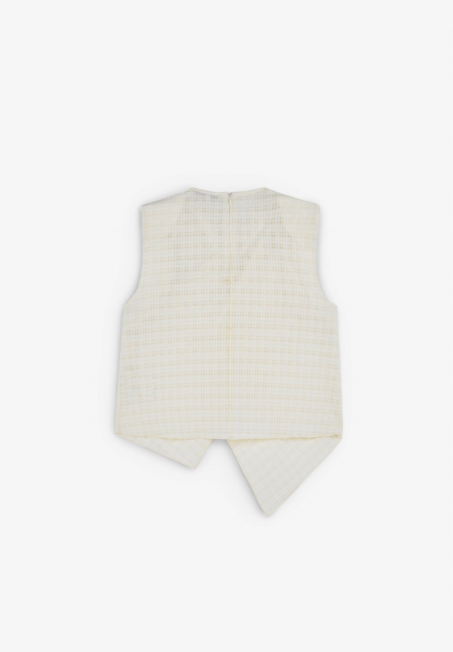 CROSSOVER TEXTURED TOP