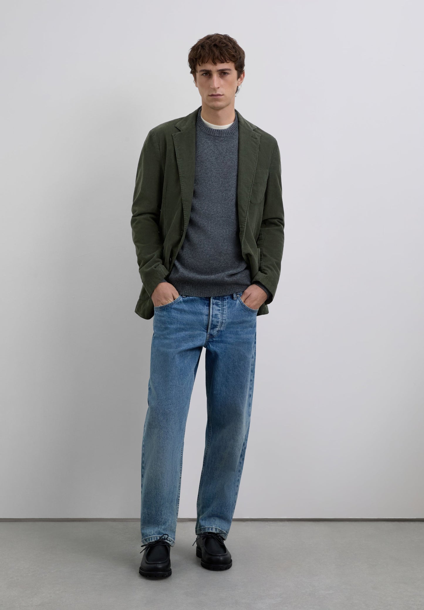 SCHALIBUT VELAZ CORD BLAZER