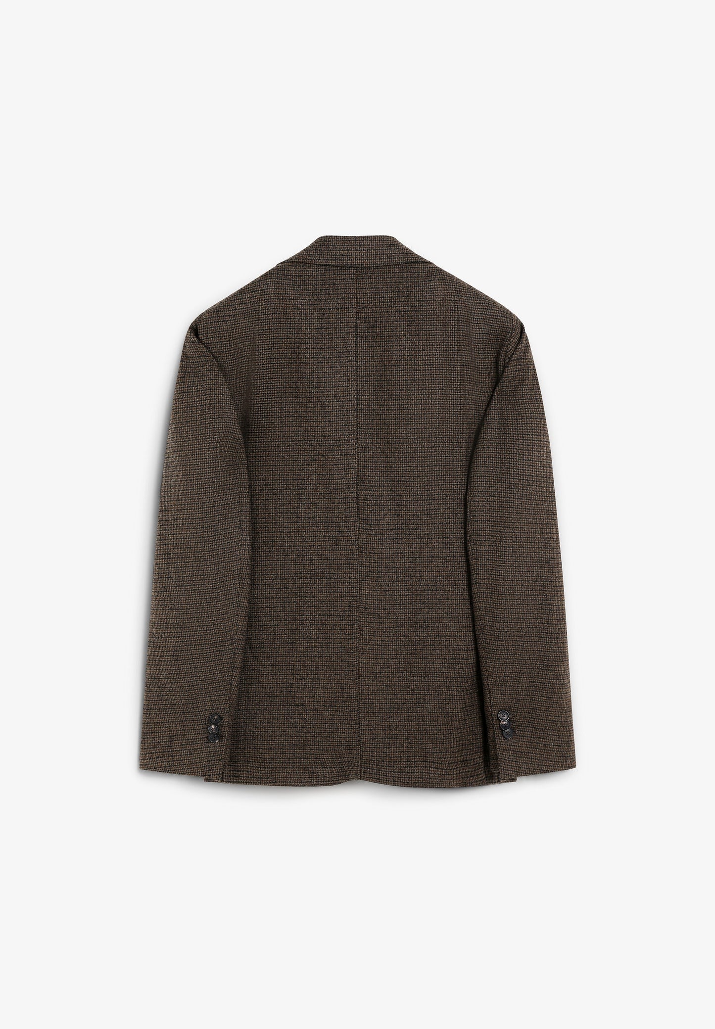 CHECKED WOOL BLAZER