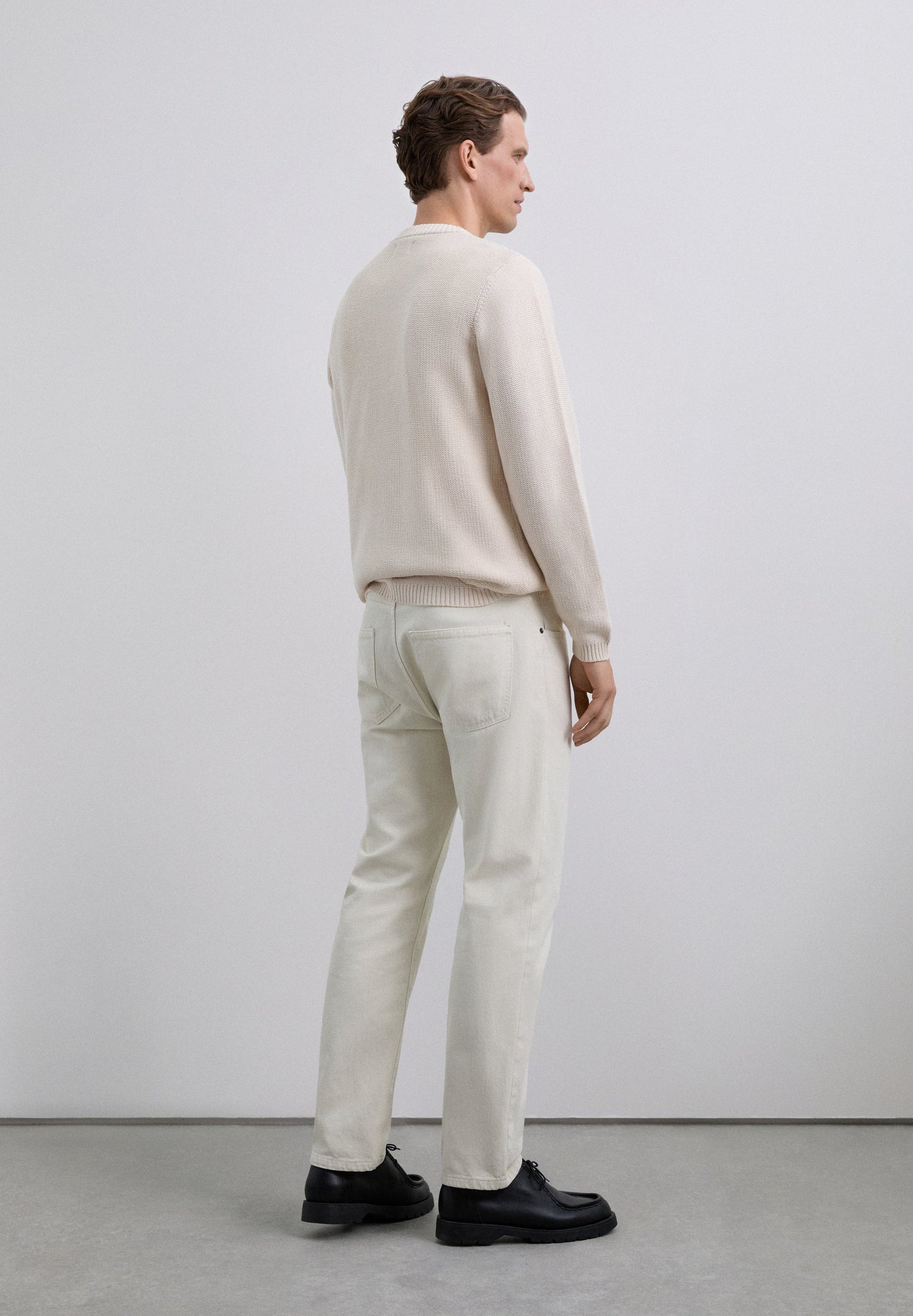 STRAIGHT LOGO TROUSERS