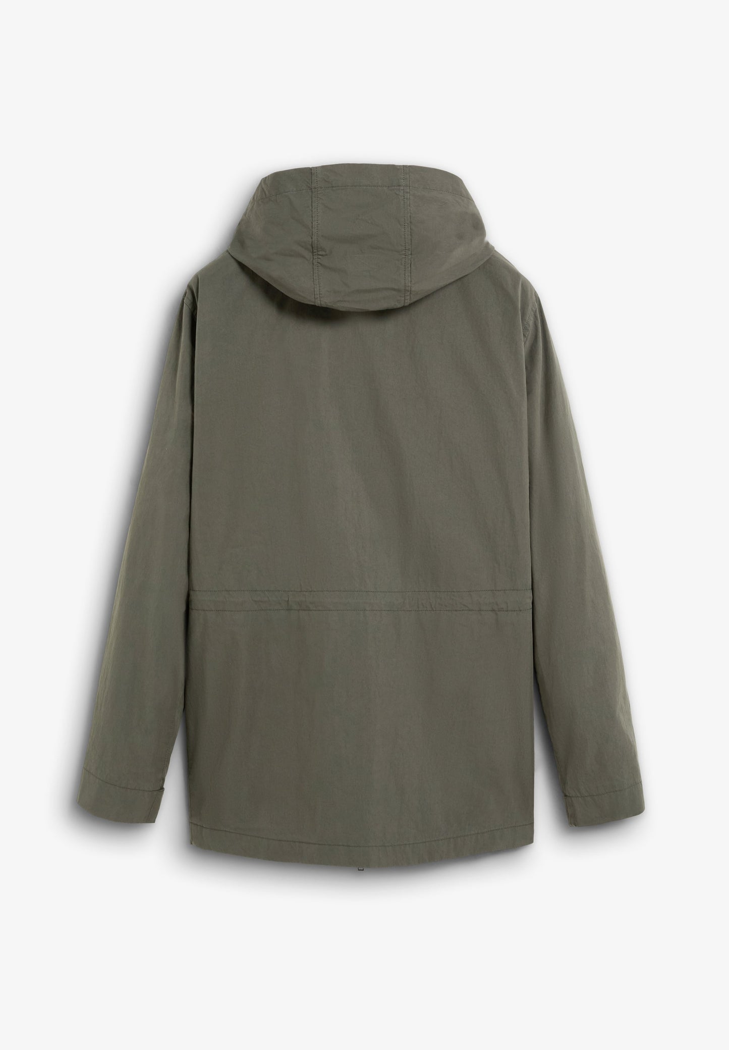 MILITARY PARKA WITH LOGO
