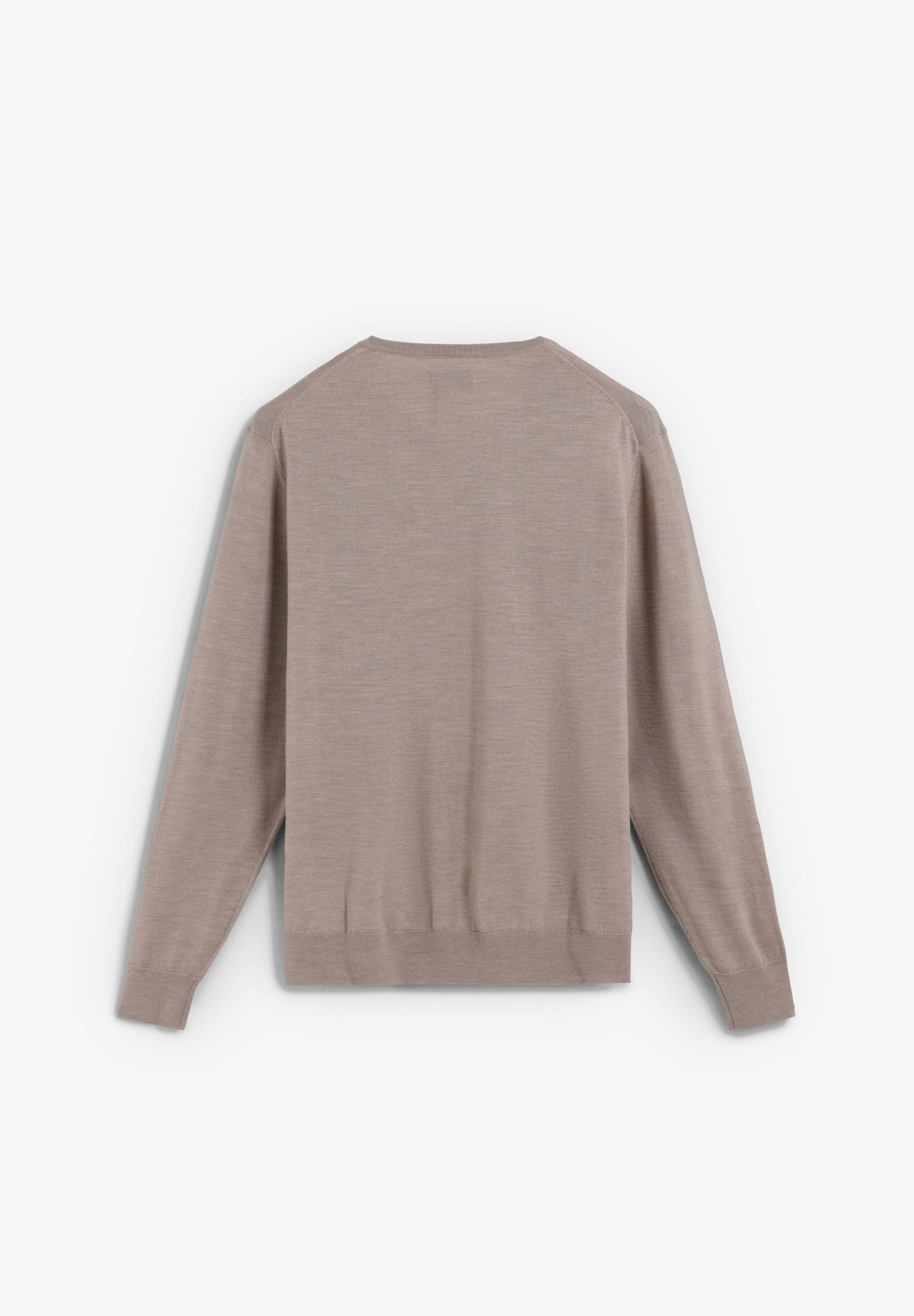 V-NECK WOOL SWEATER WITH SKULL