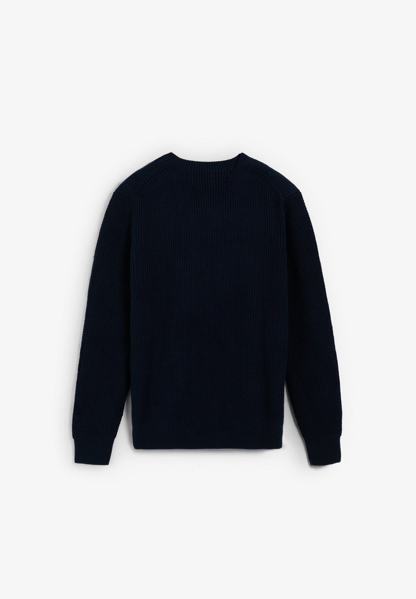 SWEATER WITH TEXTURED LOGO