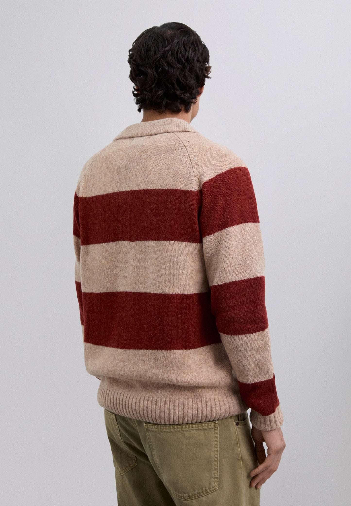 SCSTRIPES POLO TRICOT
