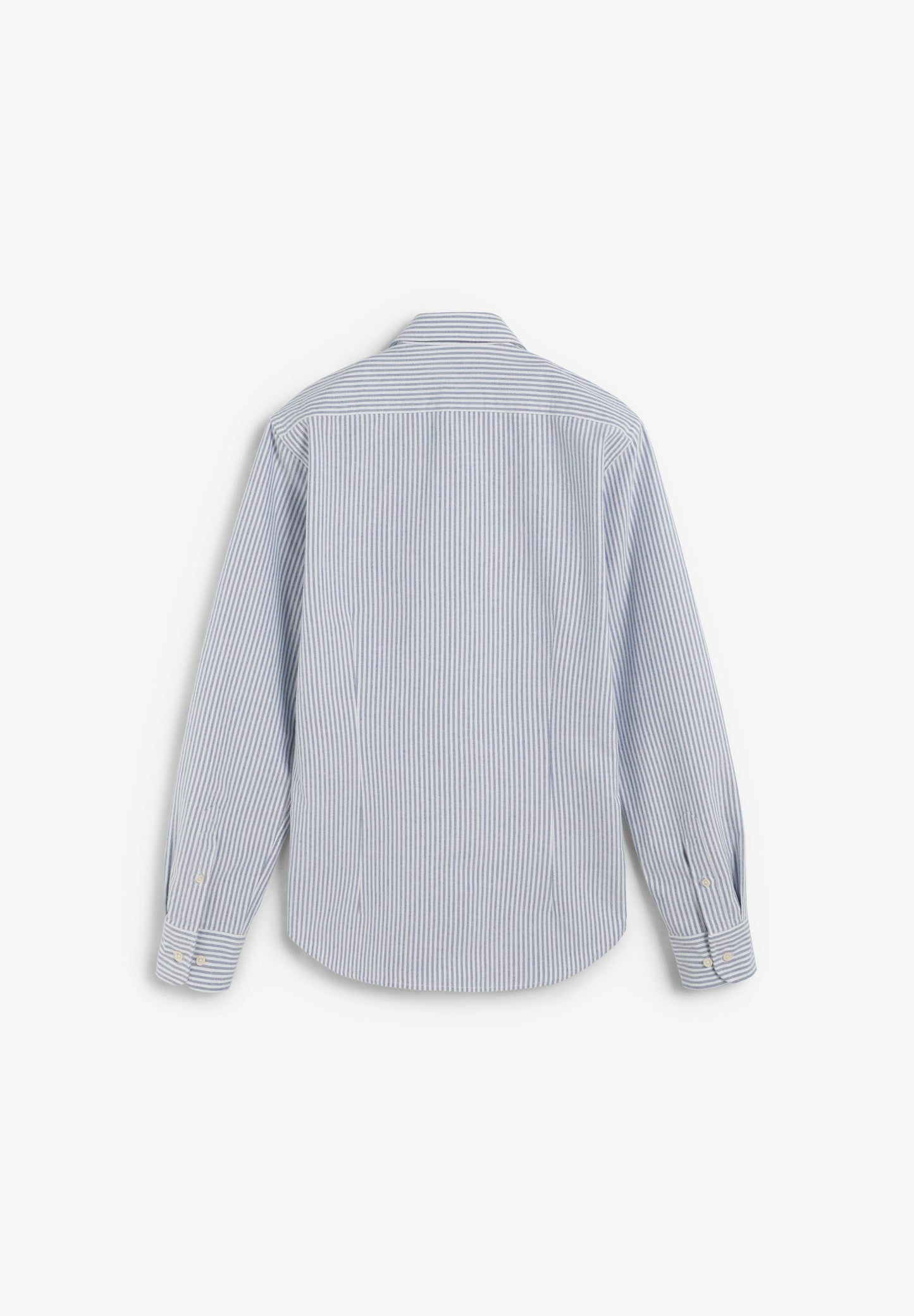 STRIPED OXFORD SHIRT WITH LOGO