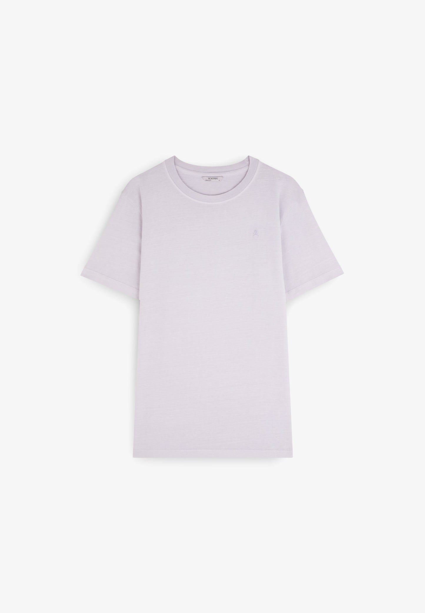 T-SHIRT WITH MATCHING EMBROIDERED SKULL