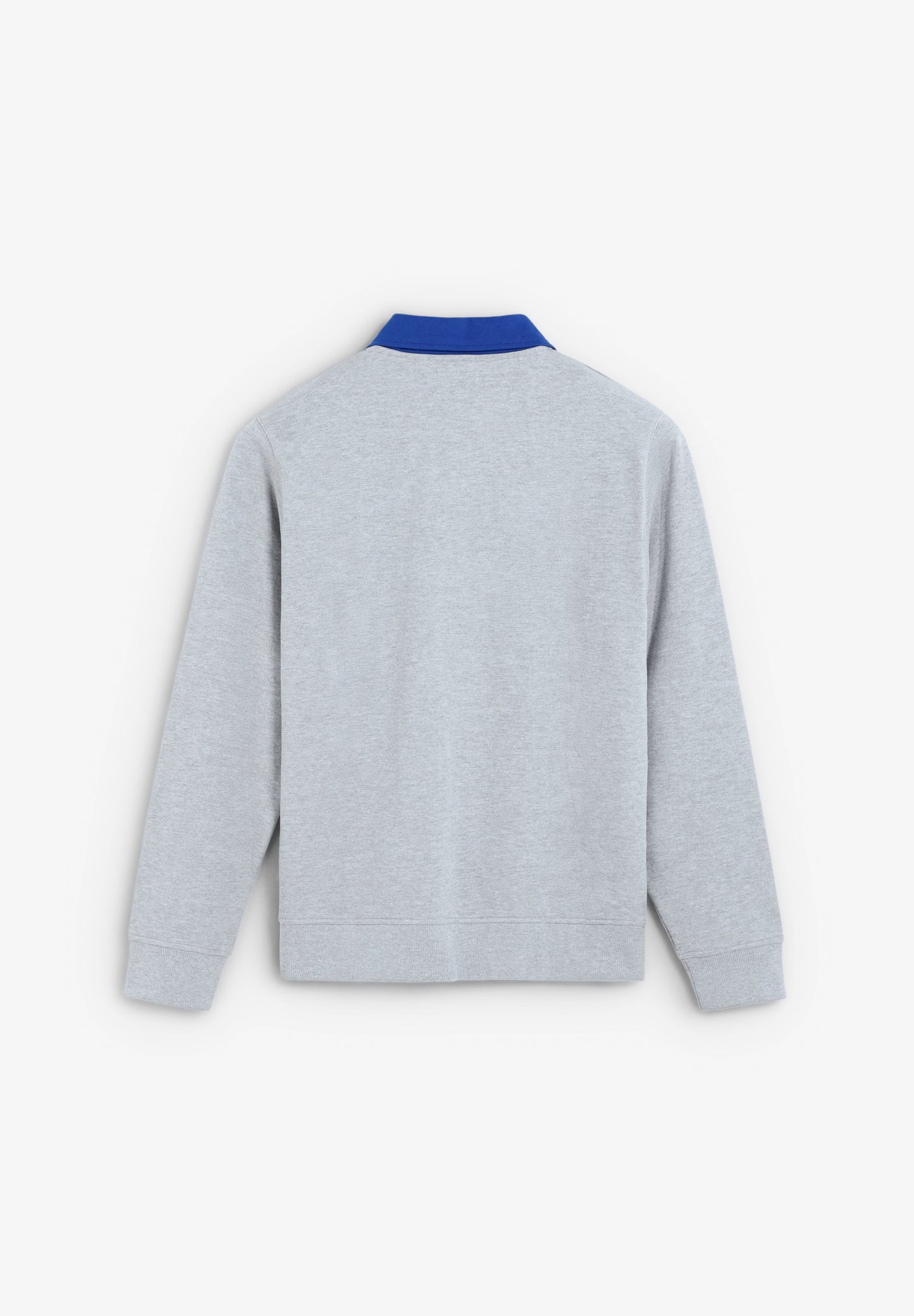EMBROIDERED SWEATSHIRT WITH ZIP