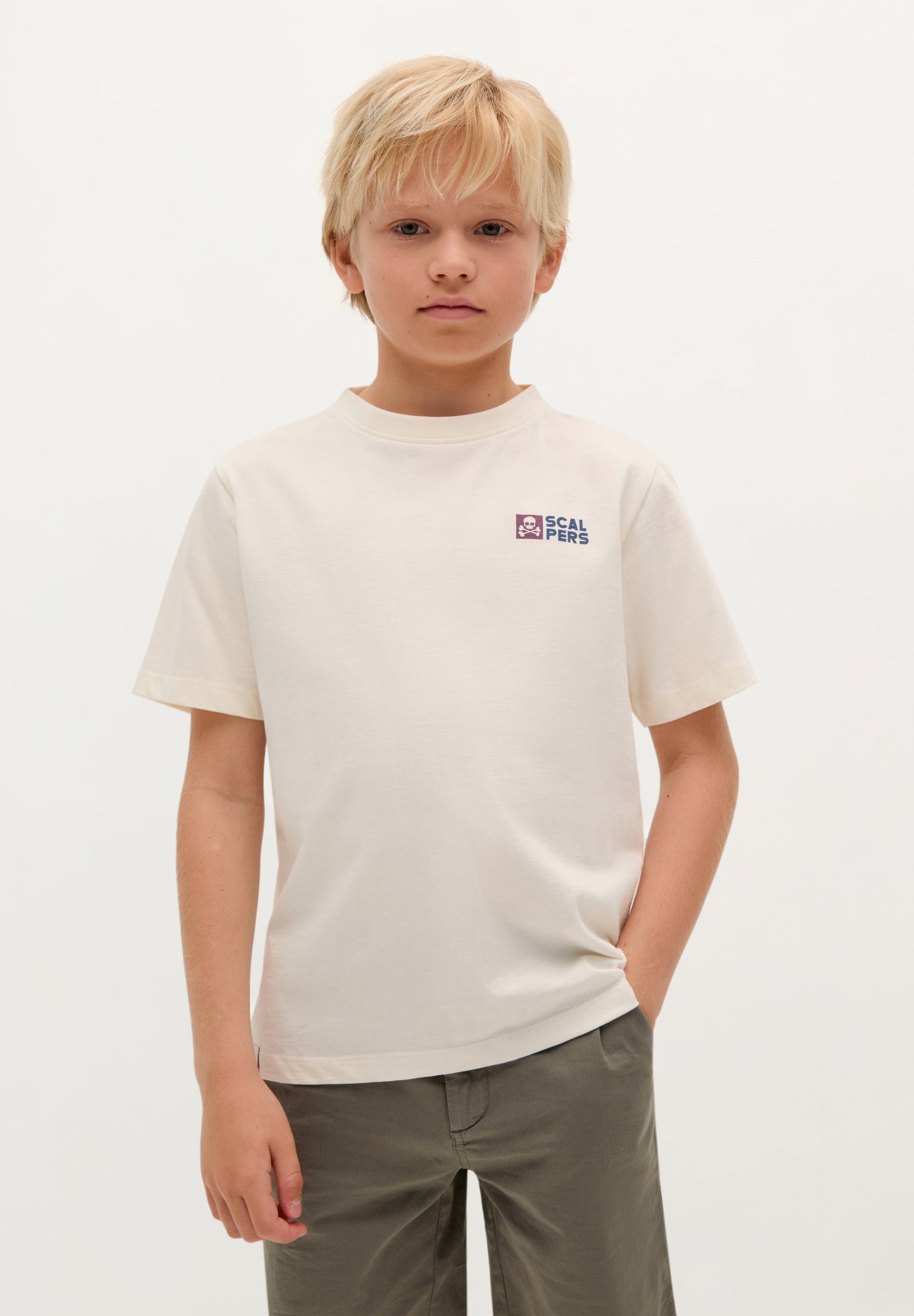 T-SHIRT WITH LOGO PRINT