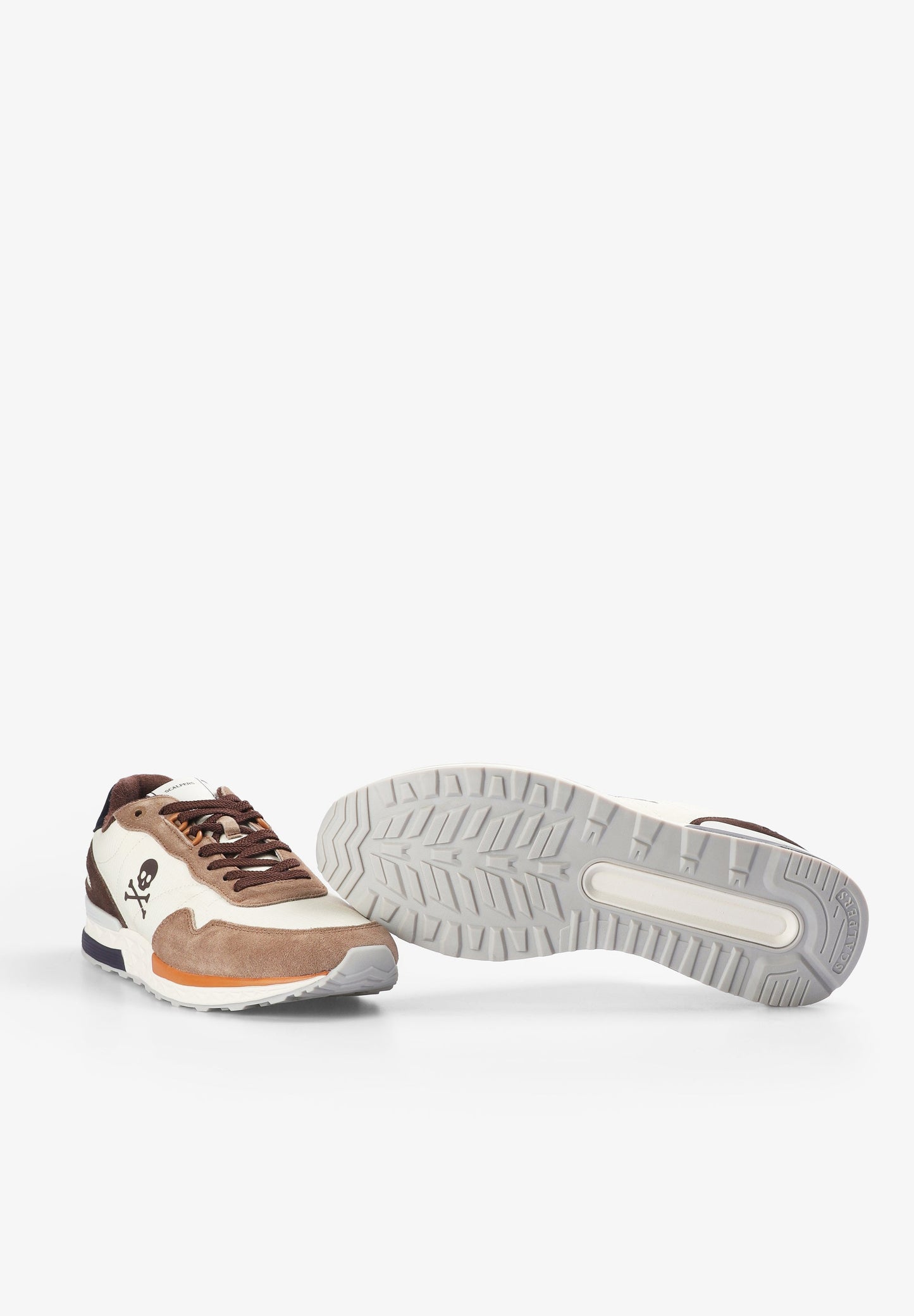 SUEDE SNEAKERS WITH SKULL