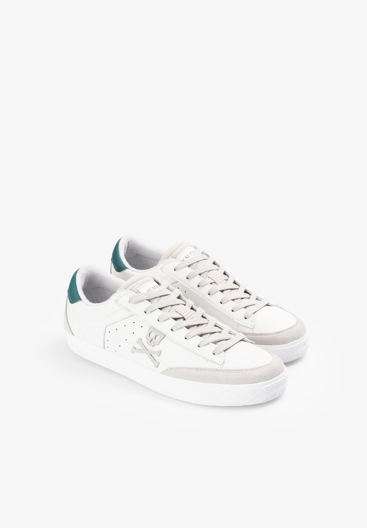 LEATHER SKULL SNEAKERS