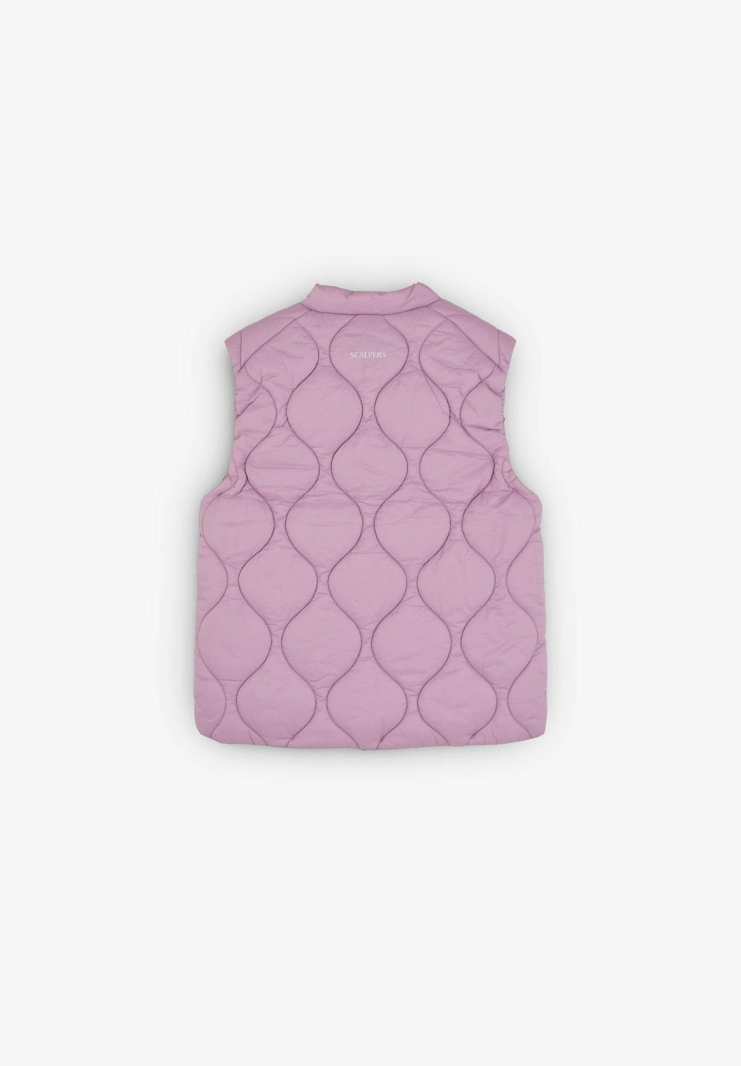 PUFFER VEST WITH SKULL