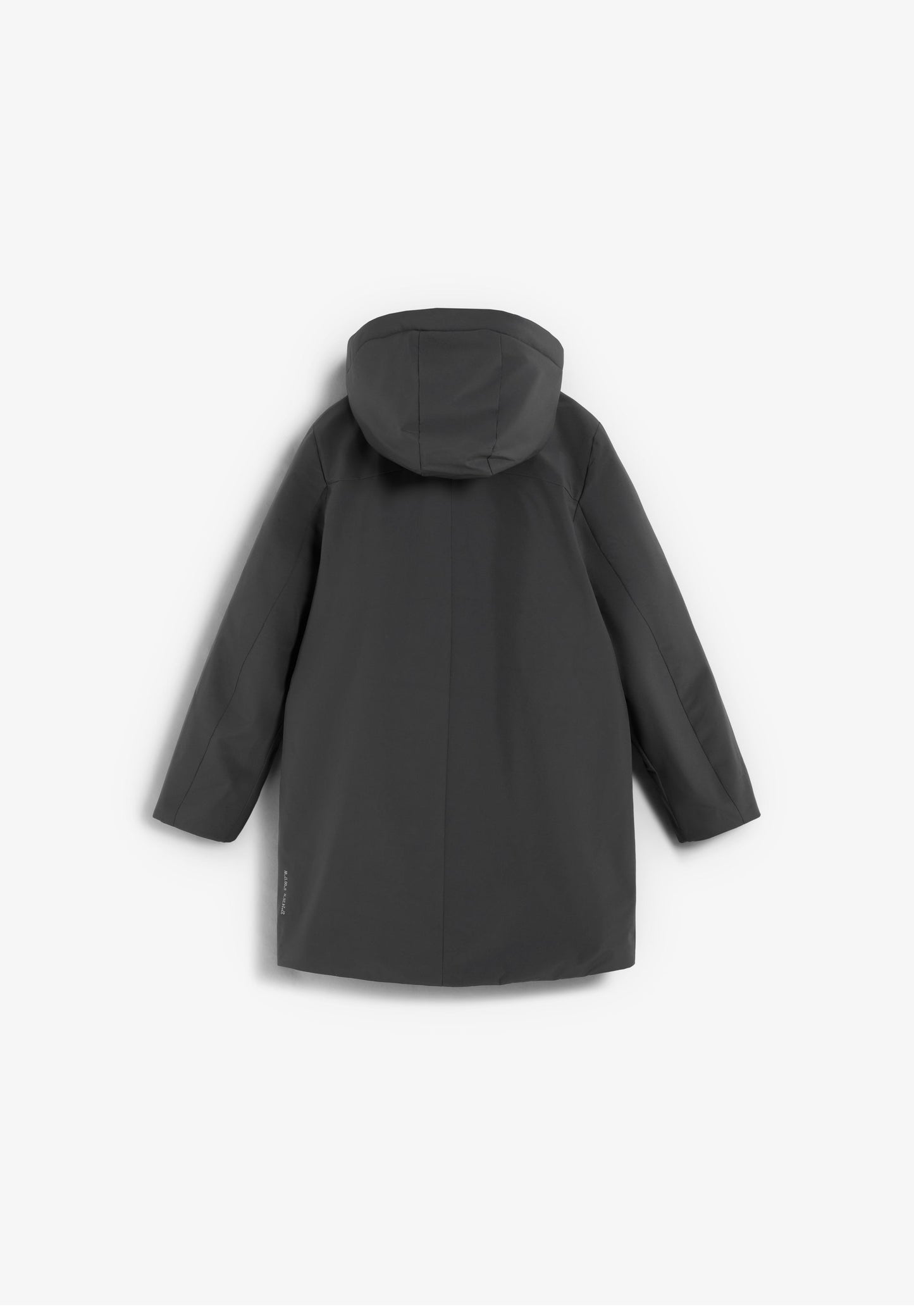 LONG PARKA WITH SIDE PATCH