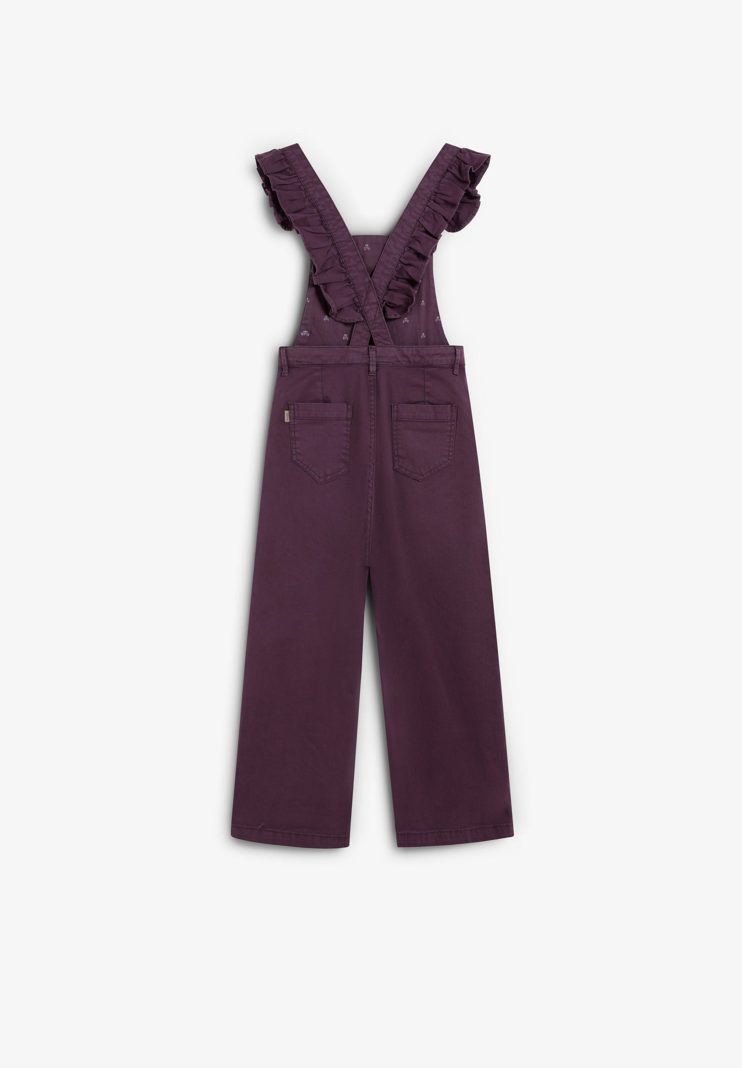 DUNGAREES WITH RUFFLES