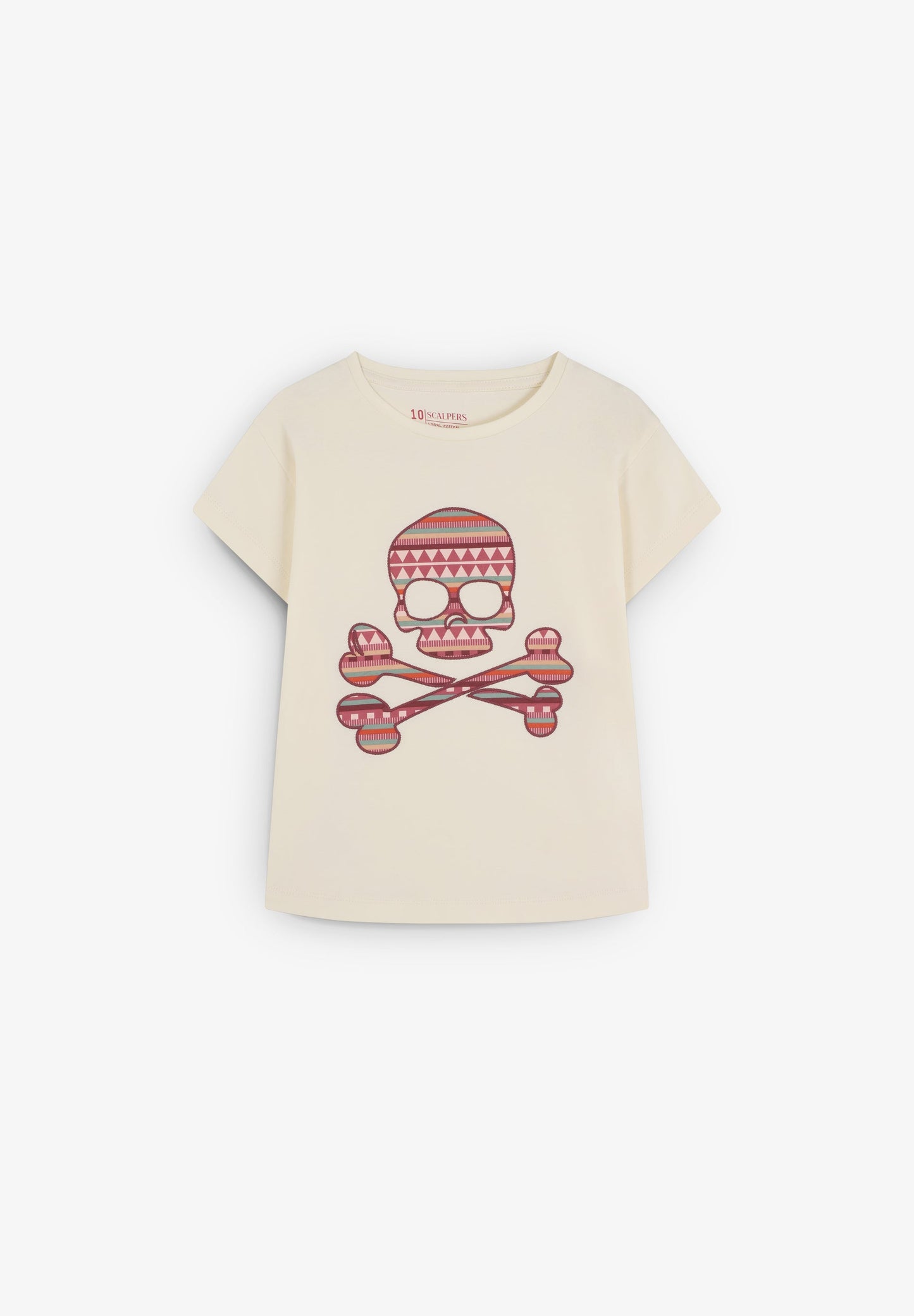 T-SHIRT WITH SKULL PRINT