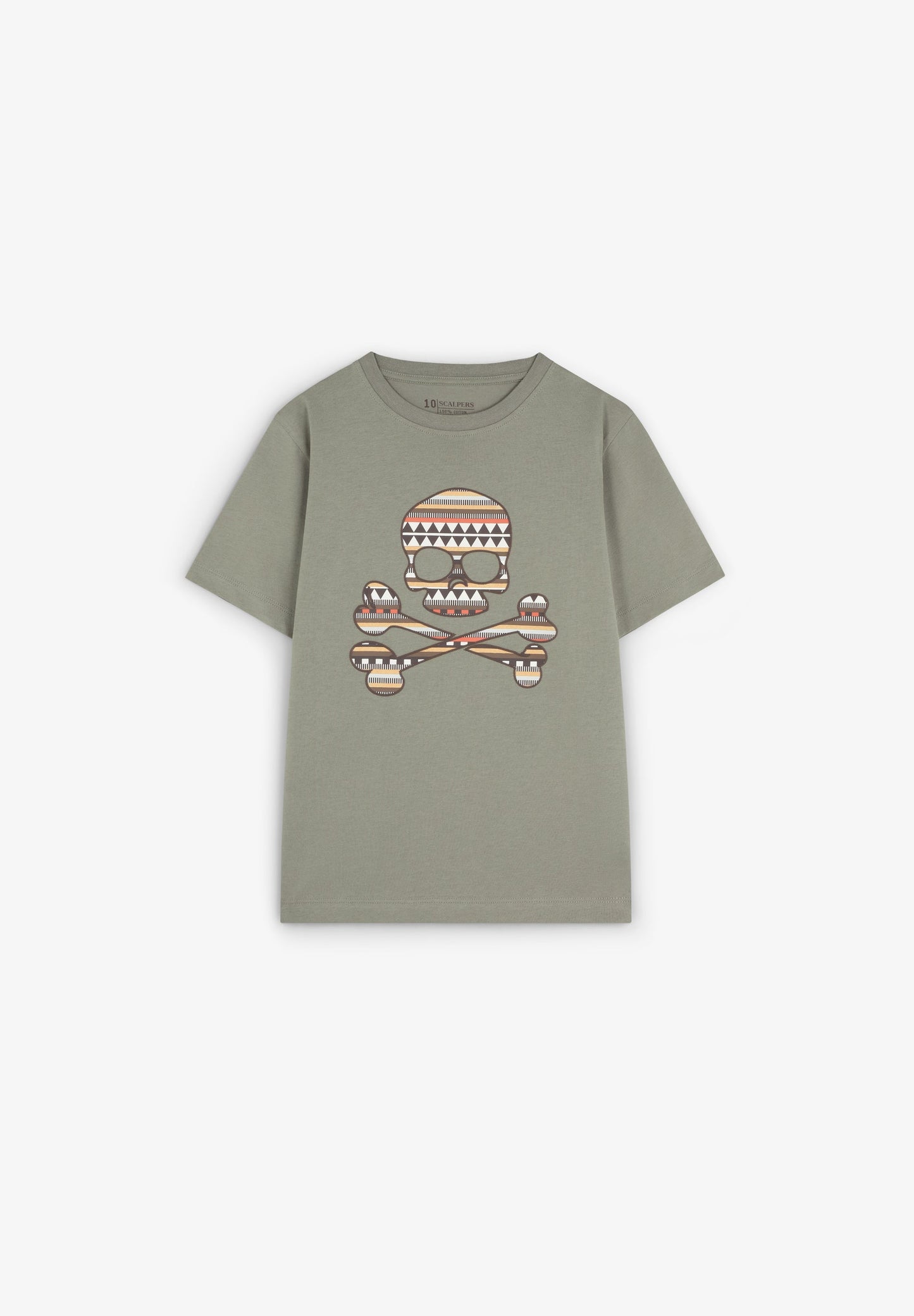 SKULL PRINT T-SHIRT