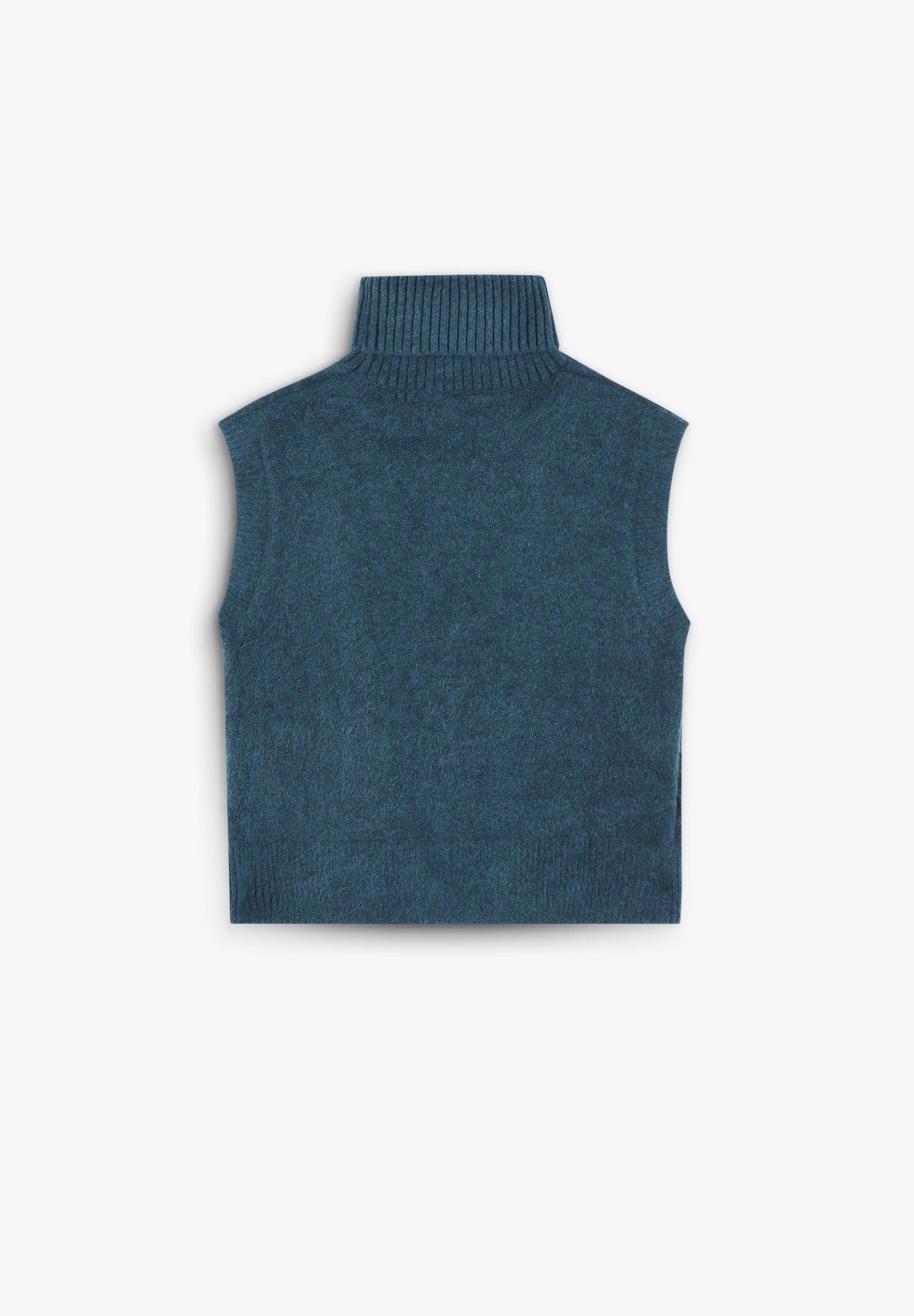 HIGH NECK KNIT VEST